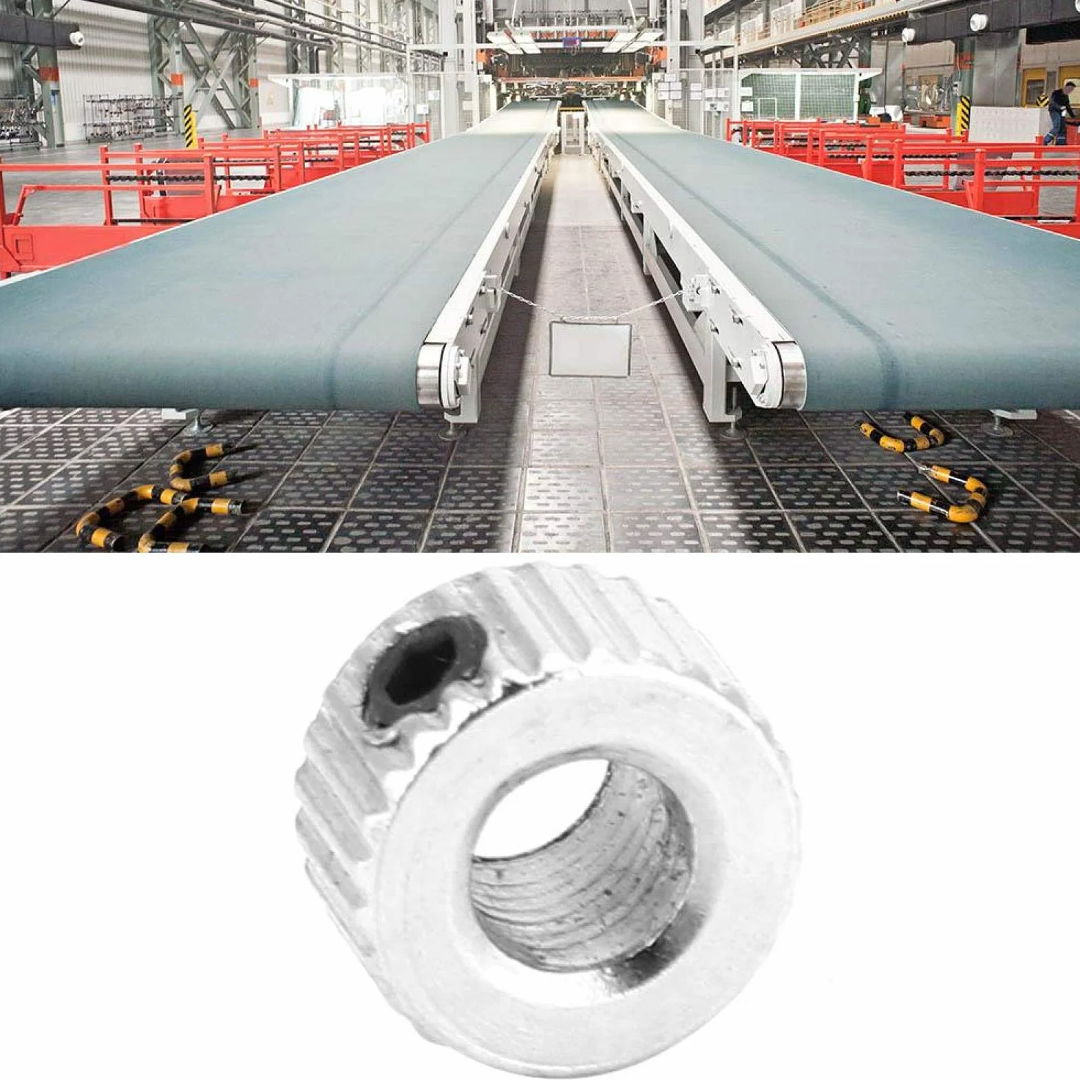 Kołnierz blokujący wał 5,1 mm Ferronickel 10 szt.