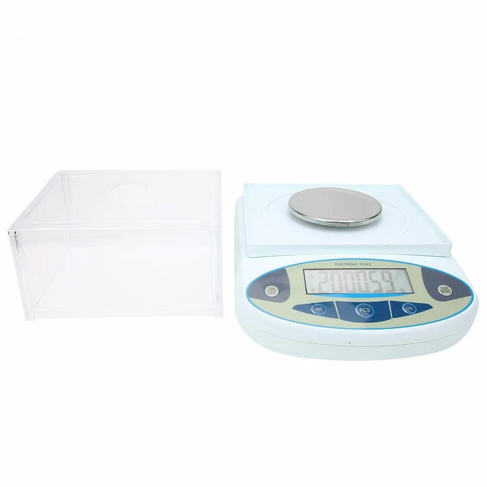 Waga laboratoryjna cyfrowa 500 x 0,001 g 1 mg jubilerska 1200 g UE