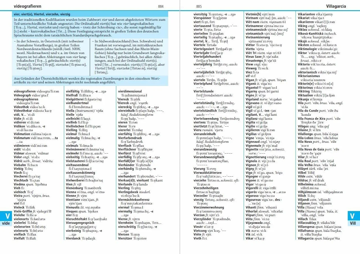Duden Das Aussprachewörterbuch 144.000 Aussprachen und Betonungen 6. Auflage
