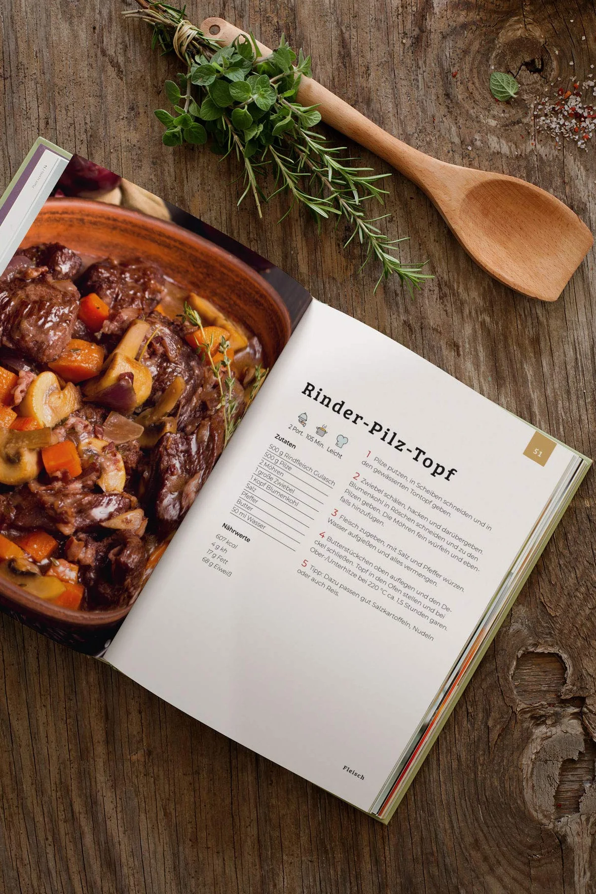 Römer Kochbuch: Tontopf Rezepte zum Braten, Schmoren und Brotbacken
