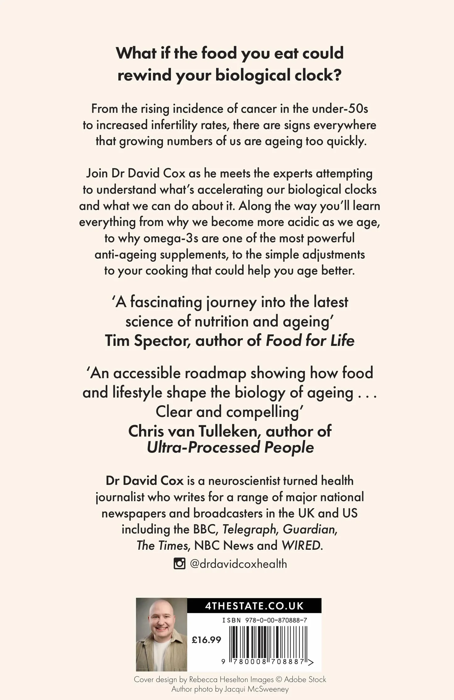 The Age Code: The New Science of Food and How It Can Save Us, as seen on ITV Tonight