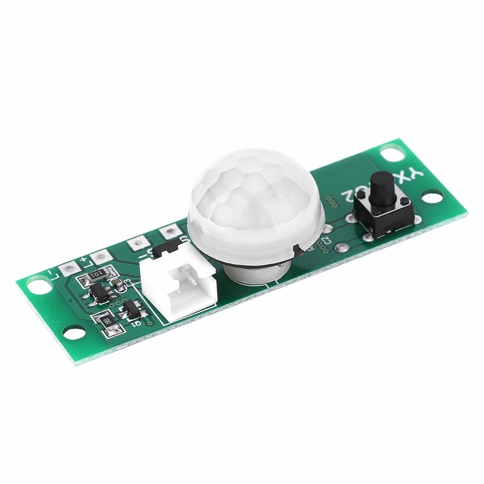 Płytka Obwodu Lampy Słonecznej z Czujnikiem PIR 3.7V/3.2V Zasięg Wykrywania 2-5m Automatyczne Włączanie
