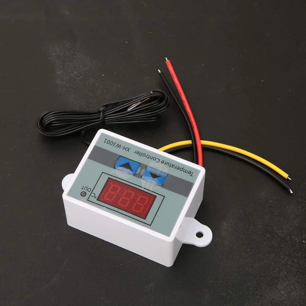 Cyfrowy regulator temperatury Xh-W3001 Regulator temperatury z wodoodporną sondą (110-220V/1500W)