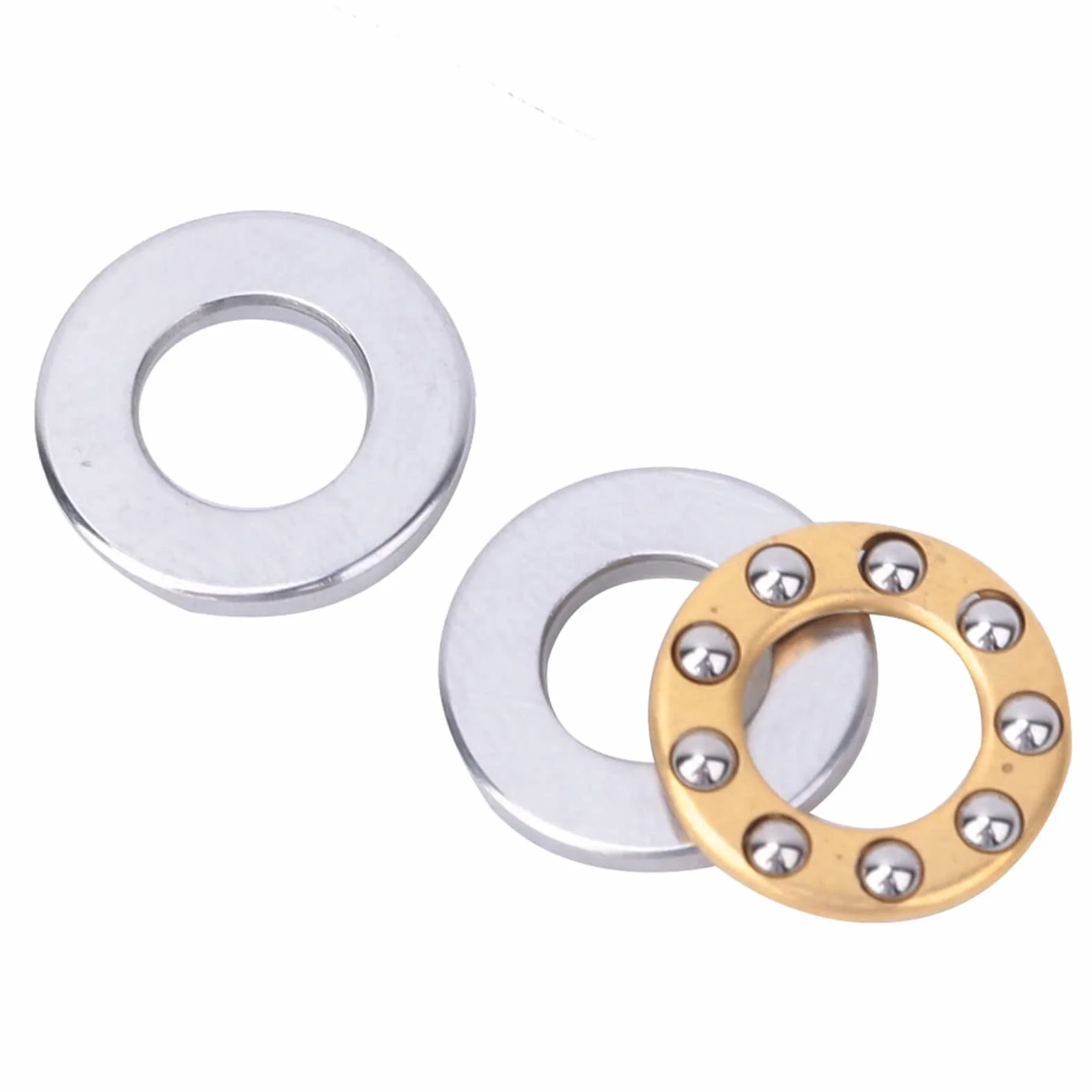 Łożysko Kulkowe Wzdłużne Miniaturowy F6-12M 6x12x4.5mm Stal Wysokiej Precyzji 10 Sztuk