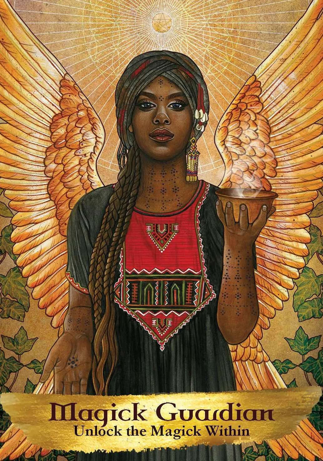 Angels and Ancestors Oracle Cards: 55-Card Deck and Guidebook