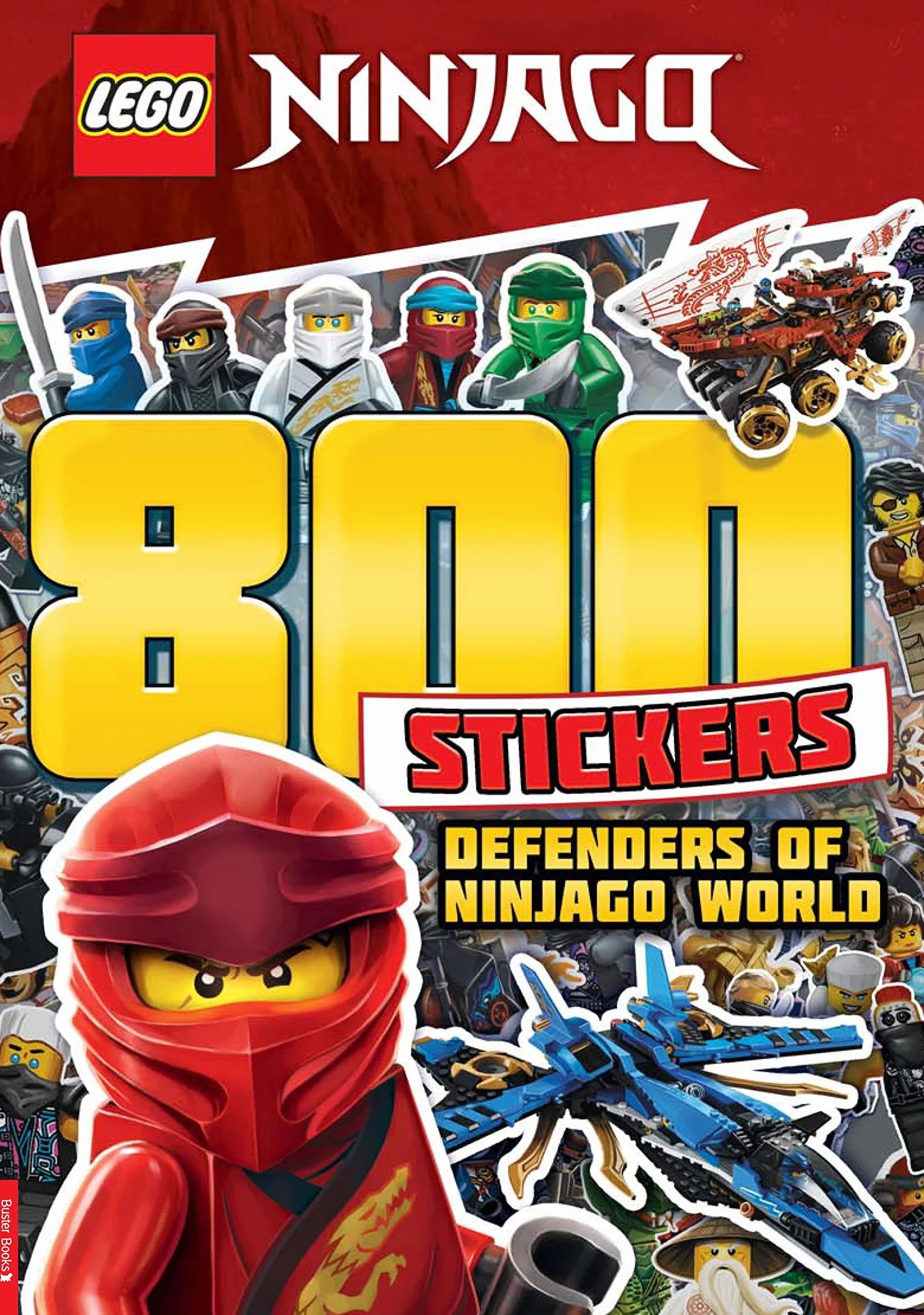LEGO NINJAGO 800 Stickers Defenders of Ninjago World