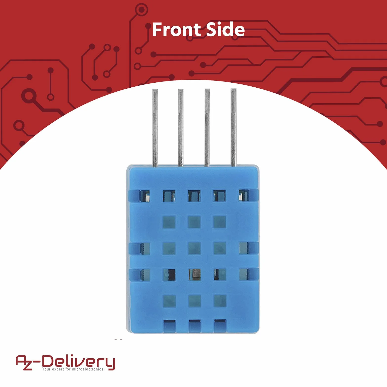 AZDelivery DHT11 czujnik temperatury i wilgotności kompatybilny z Arduino Raspberry Pi eBook