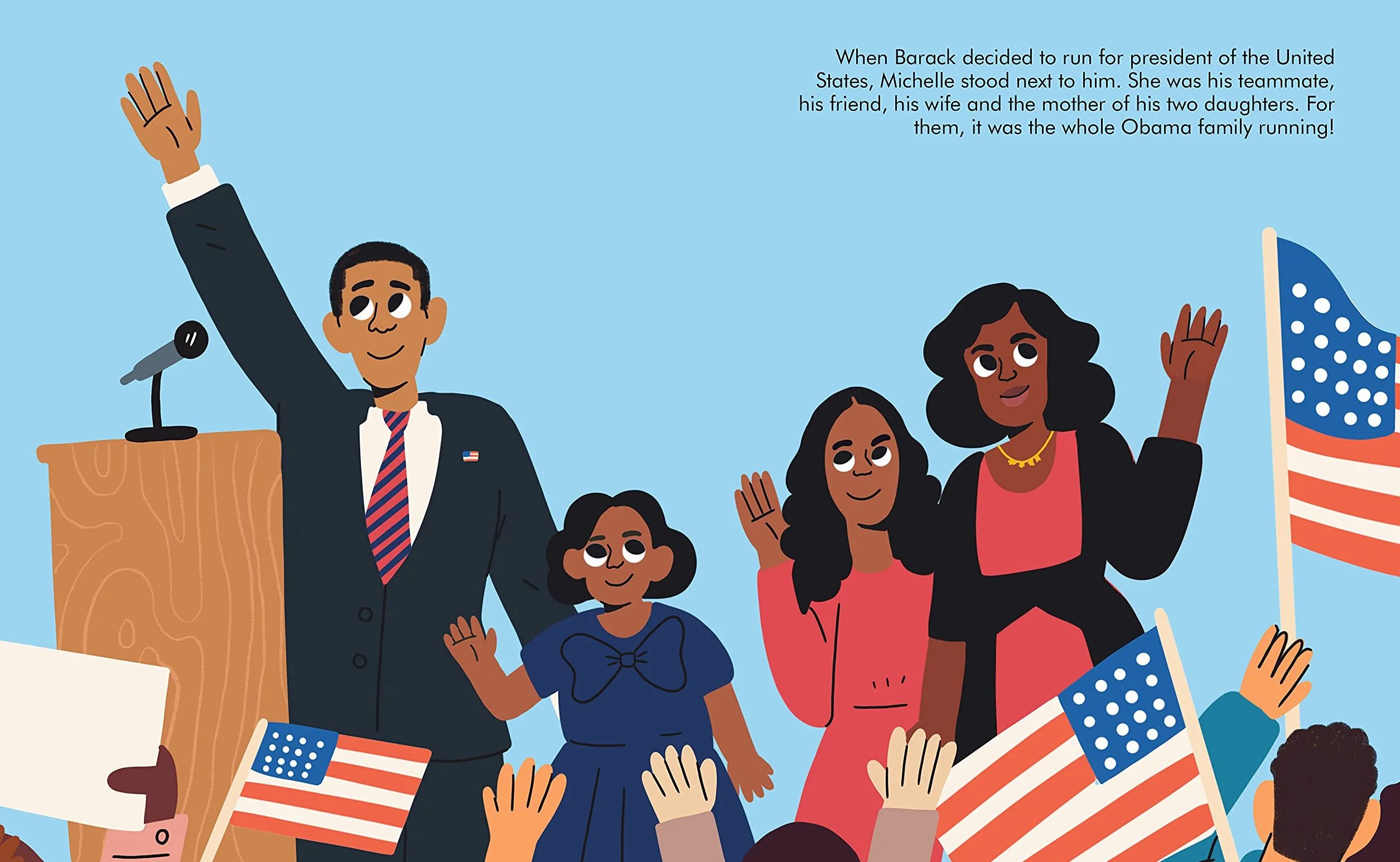 Little People Big Dreams Michelle Obama /anglais
