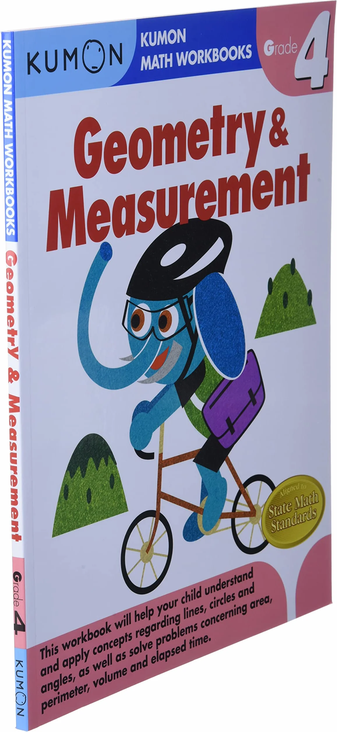 Grade 4 Geometry & Measurement (Kumon Math Workbooks)