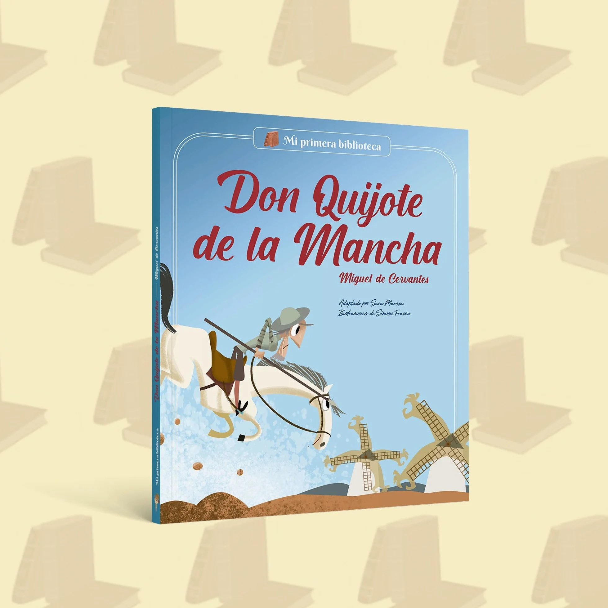 Don Quijote de la Mancha: Libro infantil con juegos y actividades | Clásicos de la literatura para primeros lectores