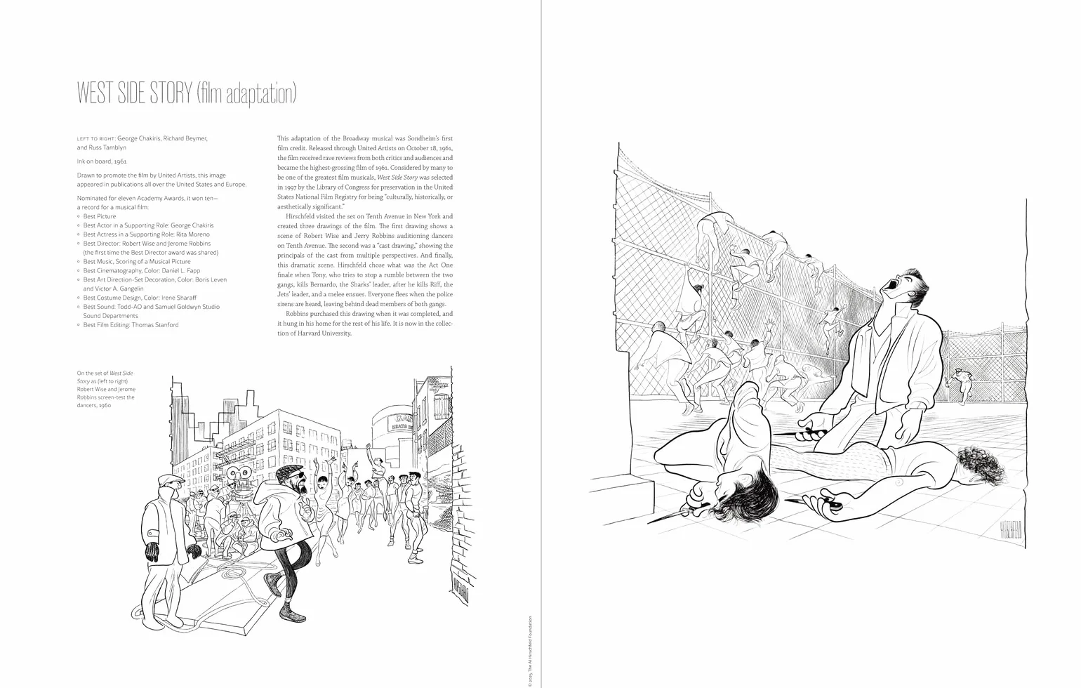 Hirschfeld's Sondheim: A Poster Book