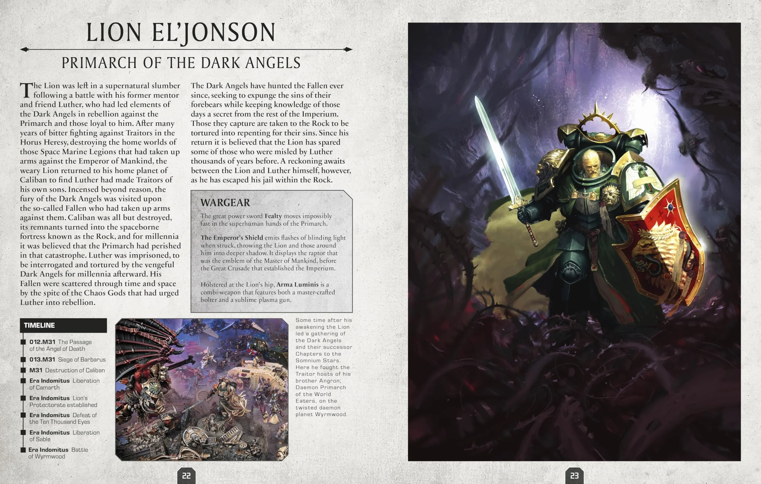 Warhammer 40,000 Character Encyclopedia: The Instant Sunday Times Bestseller! Includes Lieutenant Titus Miniature