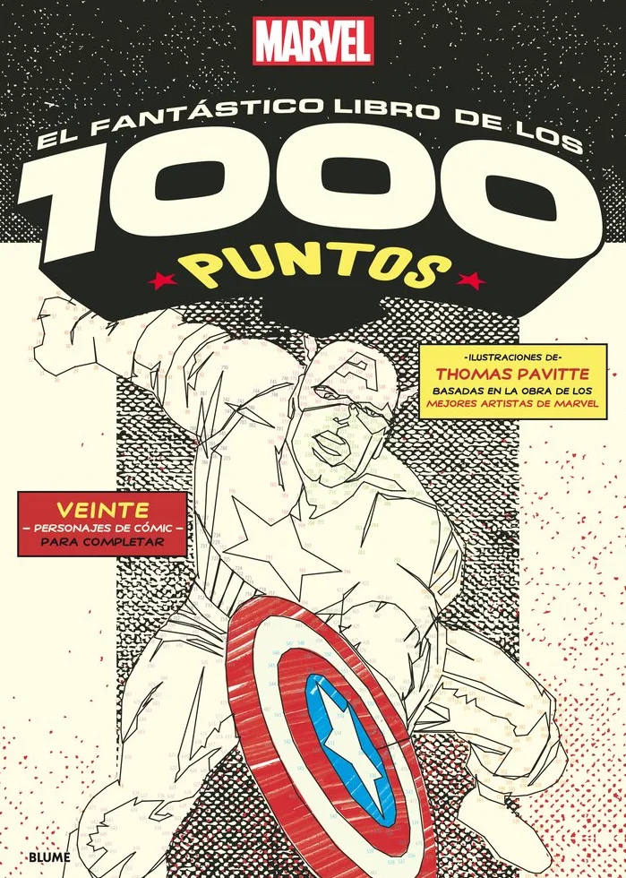 Marvel El Fantástico Libro de los 1000 Puntos