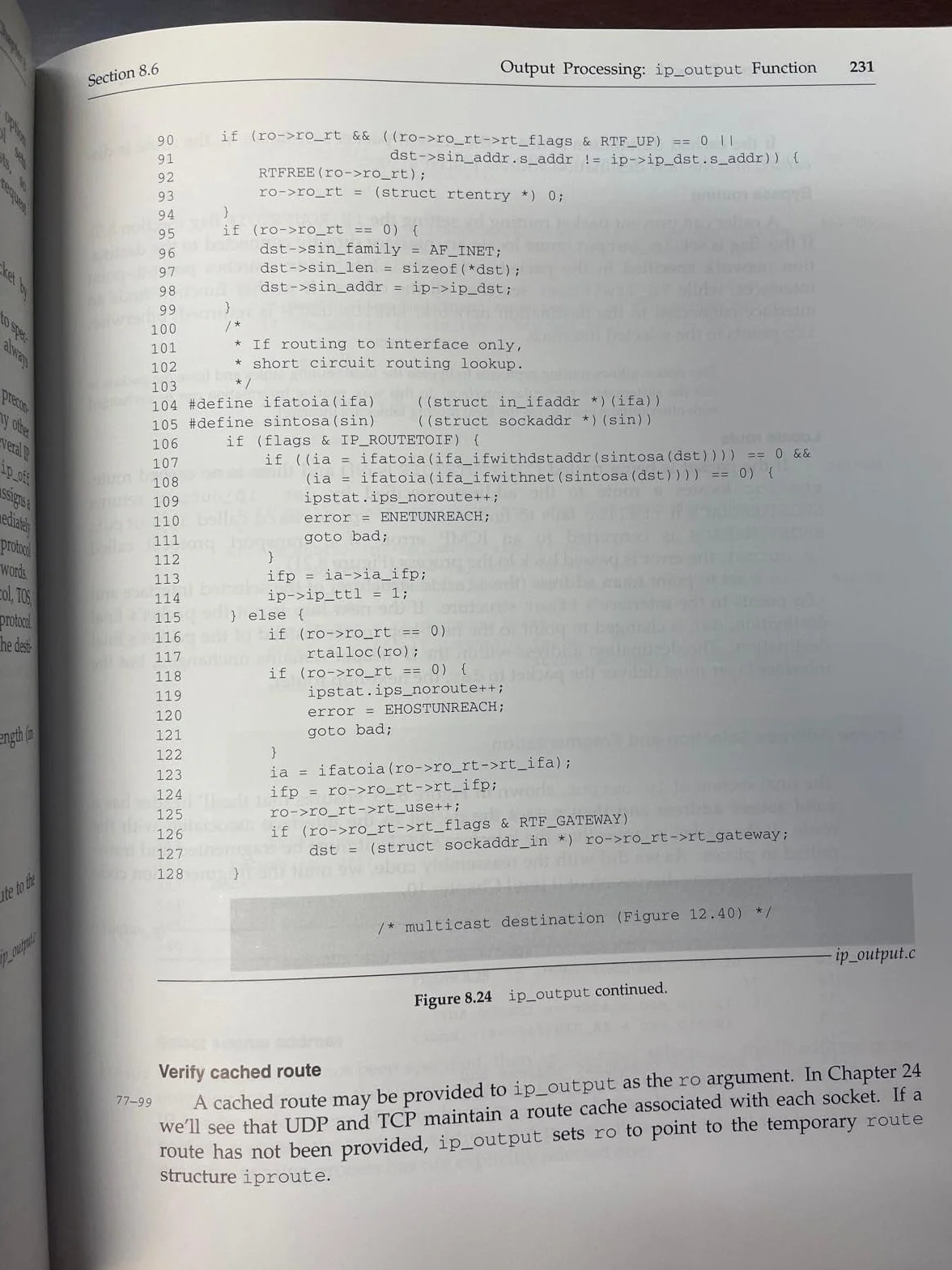 TCP/IP Illustrated II: The Implementation