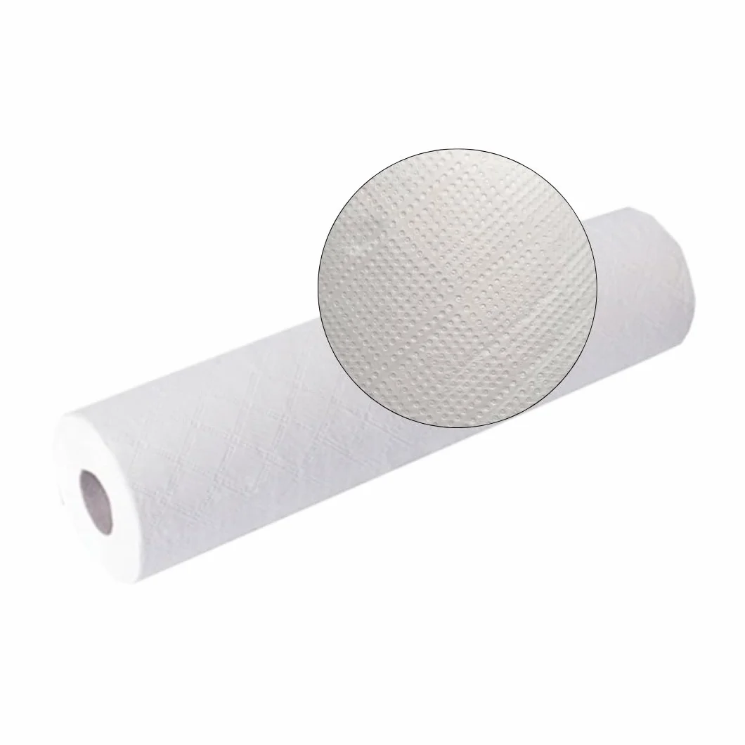 Podkład Medyczny Higieniczny w Rolce, Jednorazowe Prześcieradło Kosmetyczne, 50 cm x 50 m, Biały, 2-Warstwowy
