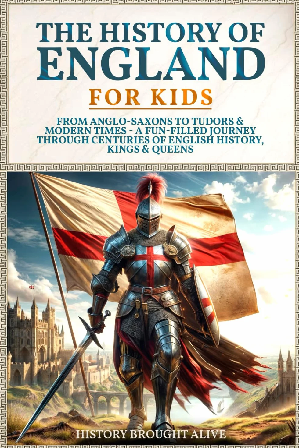 The History of England for Kids: From Anglo-Saxons to Tudors & Modern Times