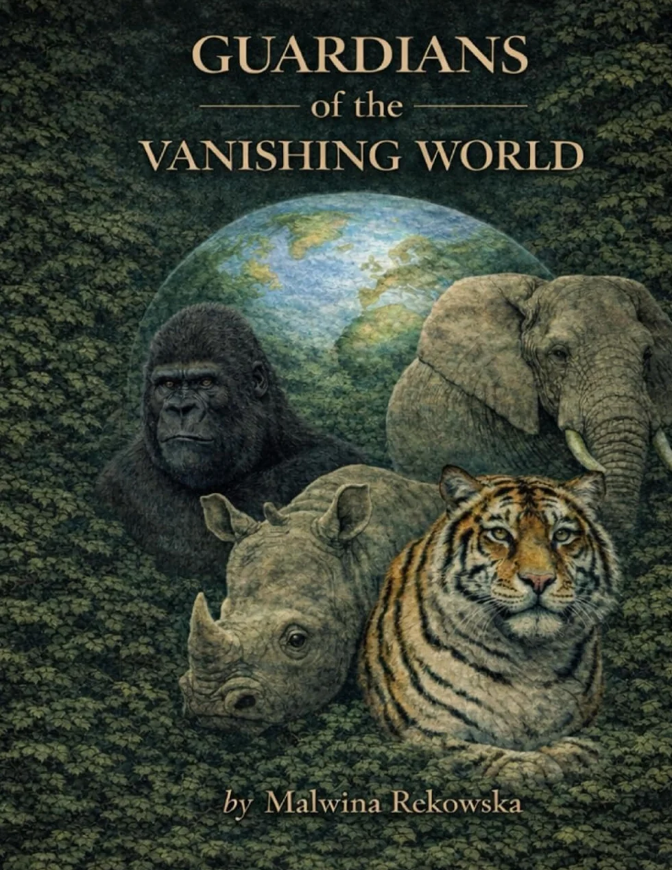 GUARDIANS of the VANISHING WORLD: A Premium Coloring Book for Teens and Adults featuring 30 Endangered Animals