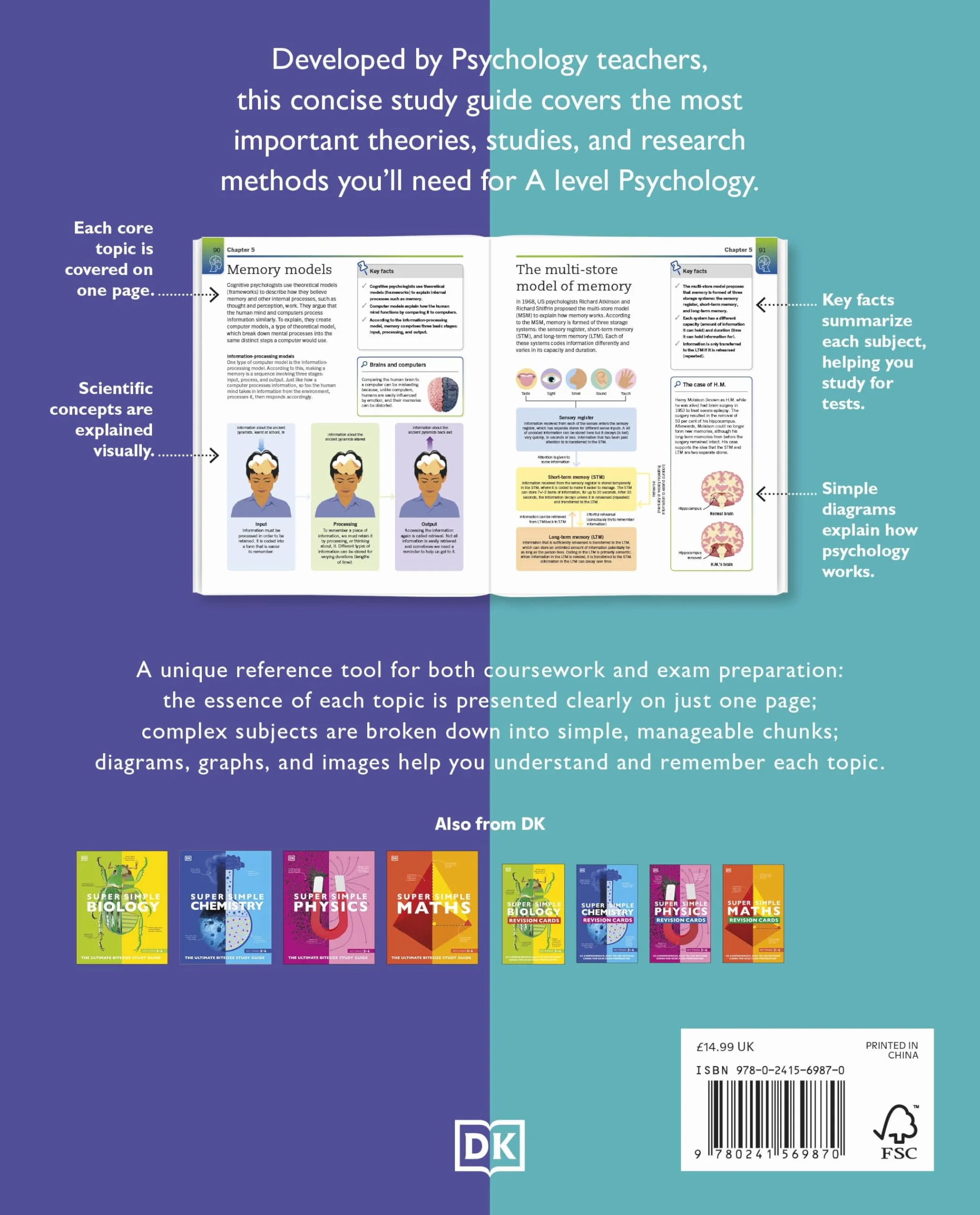 Super Simple Psychology: The Ultimate Bitesize Study Guide
