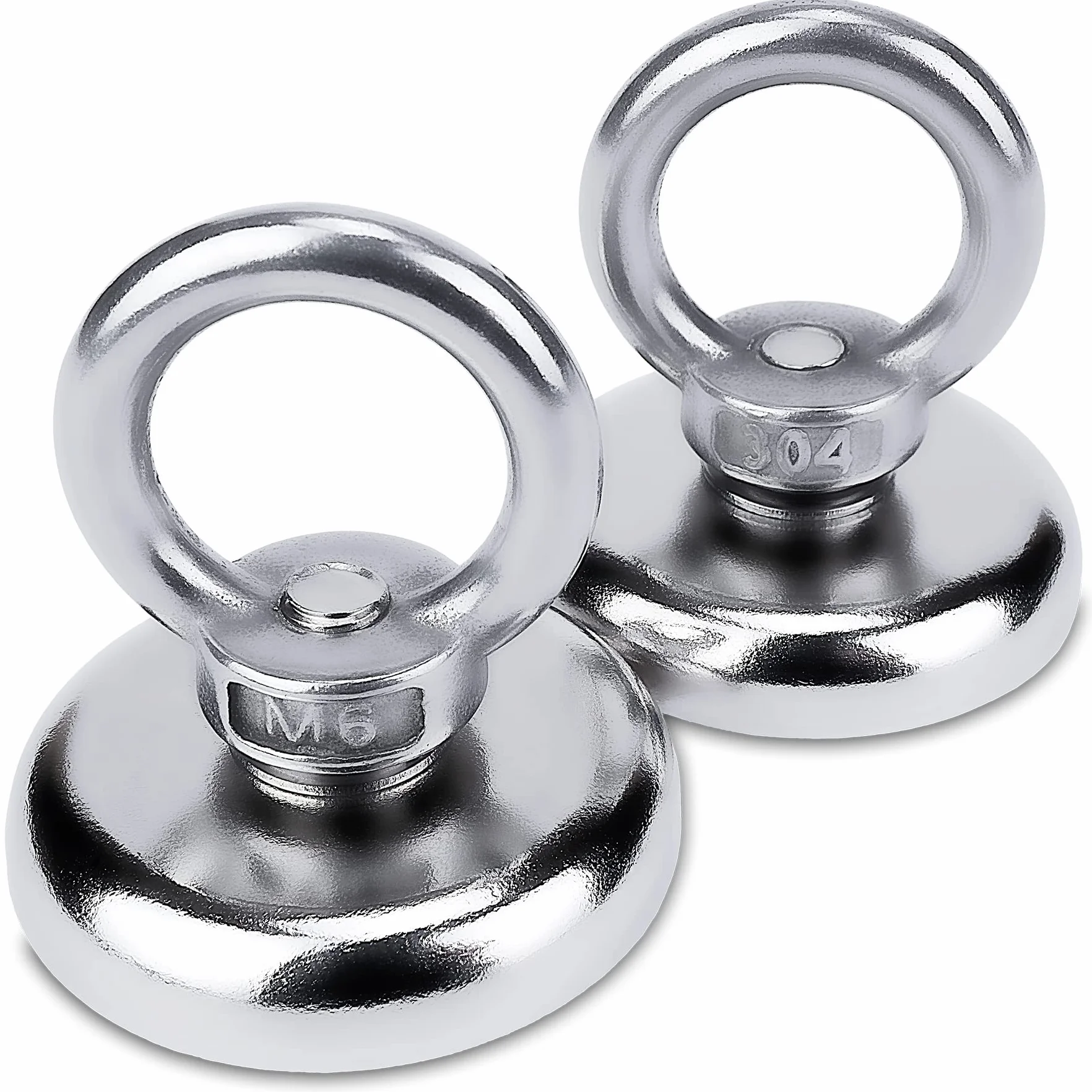 Magnes neodymowy oczkowy Ø36 x H36 mm 50 kg Sensei