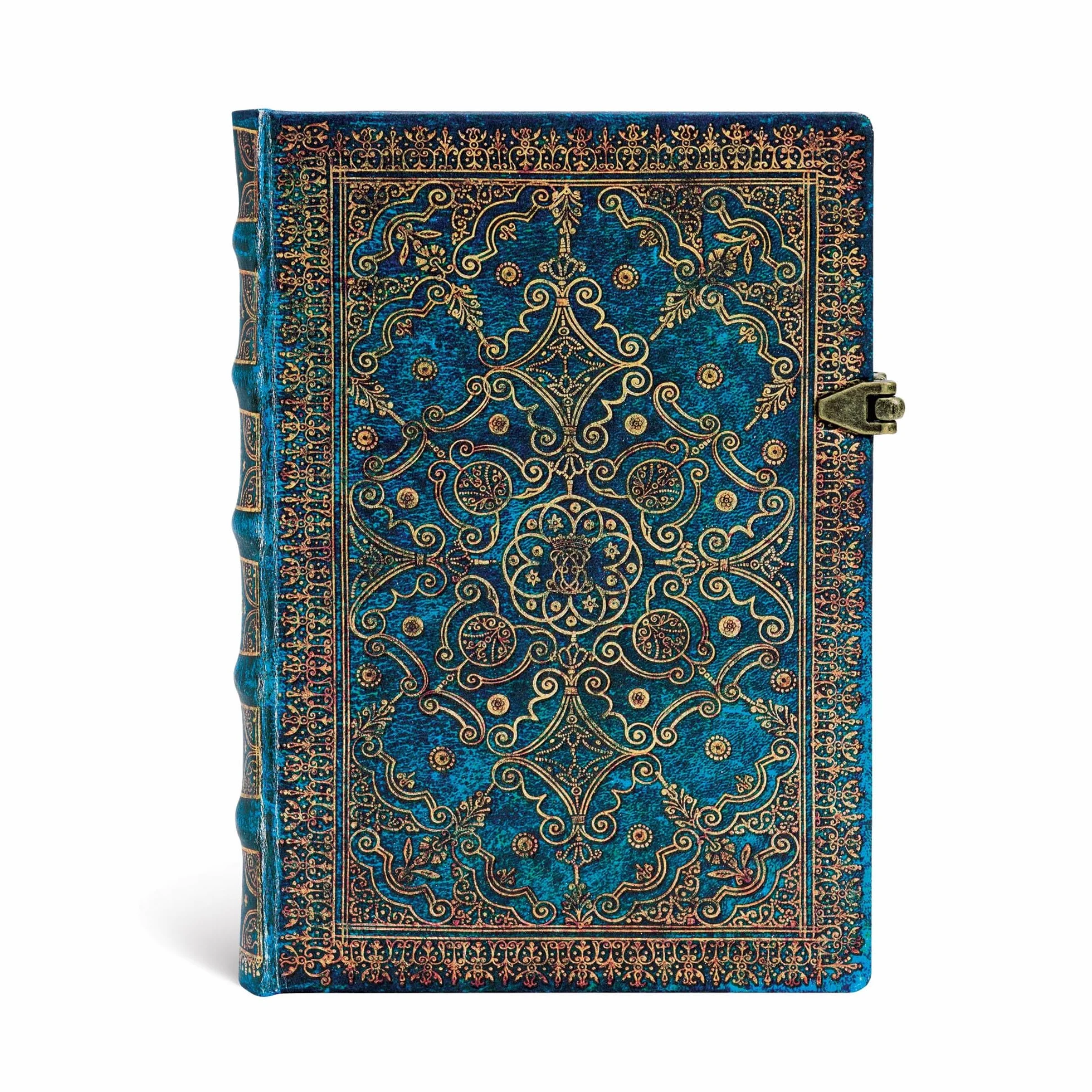 Azure Midi Lined Journal