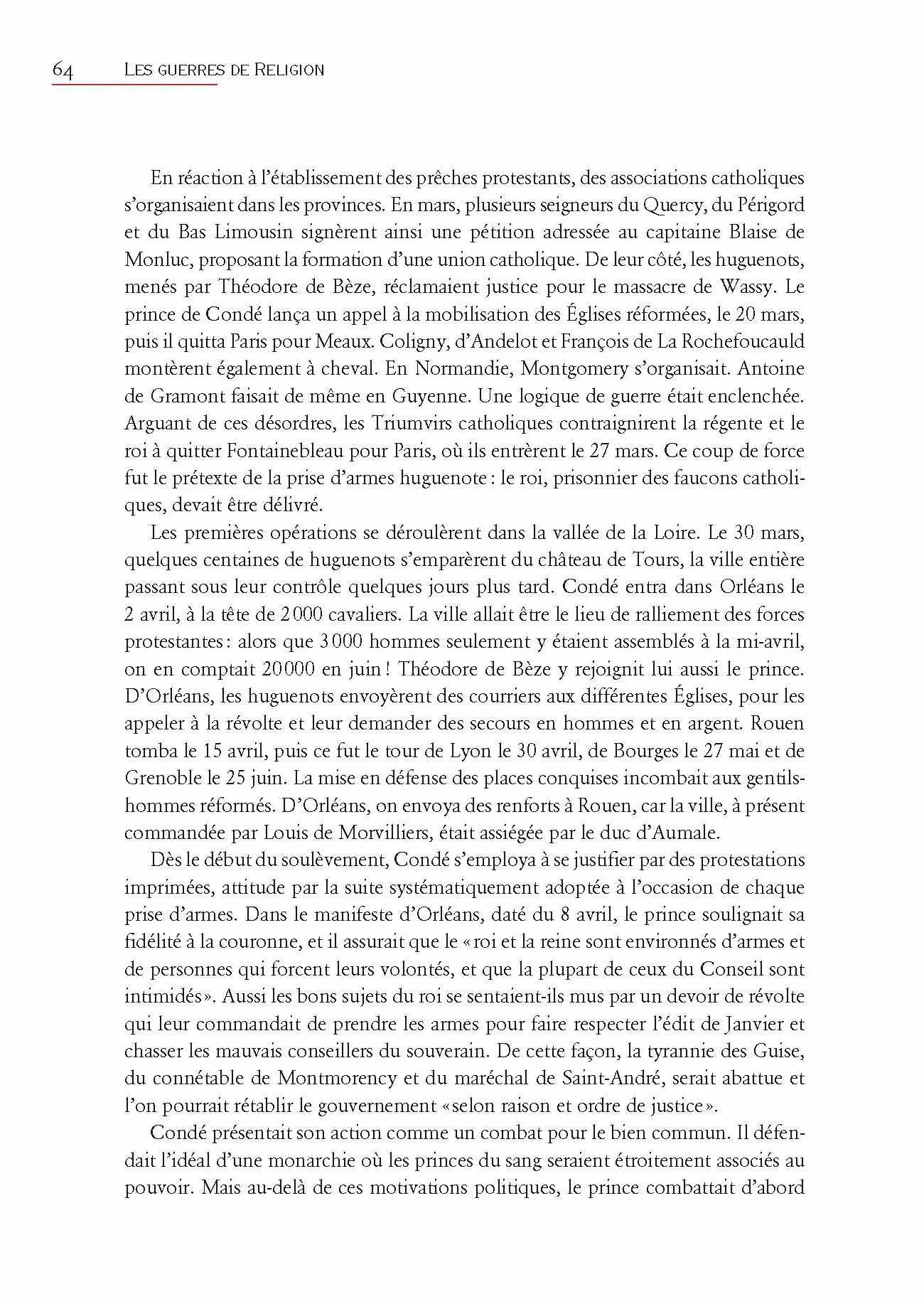 Les guerres de Religion: 1559-1629