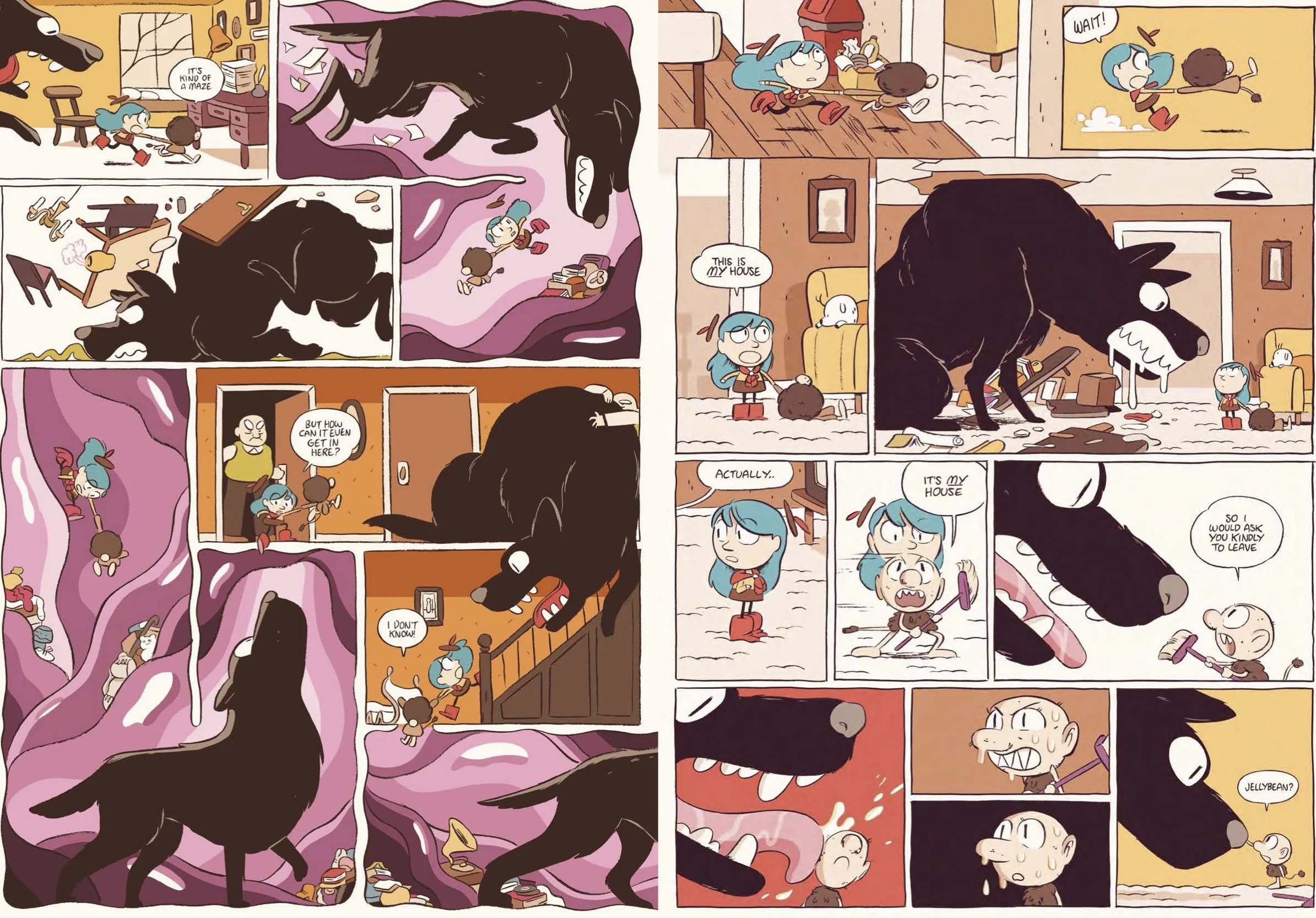Hilda The Trolberg Stories Hilda and the Bird Parade Hilda and the Black Hound