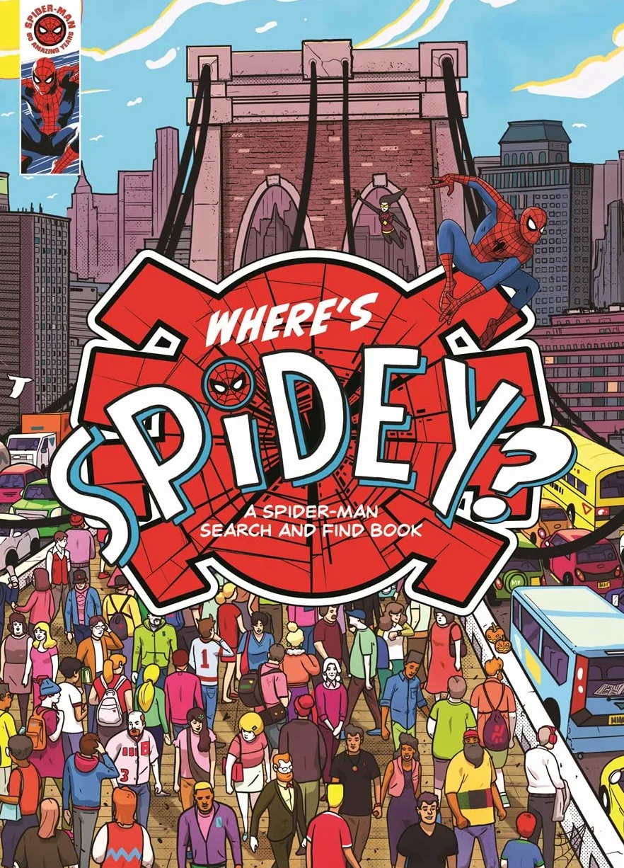 Marvel Spider-Man Where's Spidey Search & Find Book