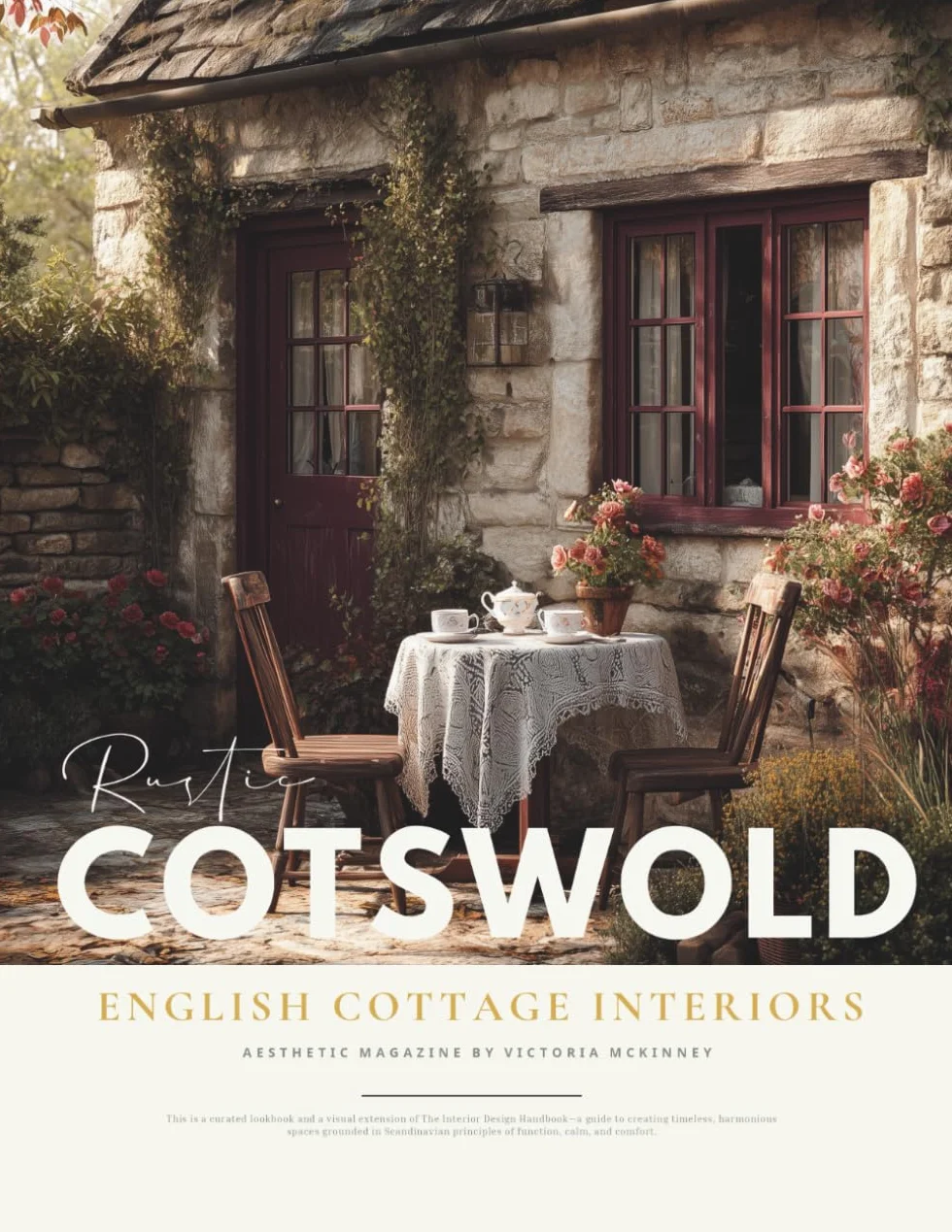 Cotswold English Cottage Interior Design Magazine: British Home Inspiration & Rustic Decor Ideas with Stone Cottages, Granny Chic & Victorian Charm