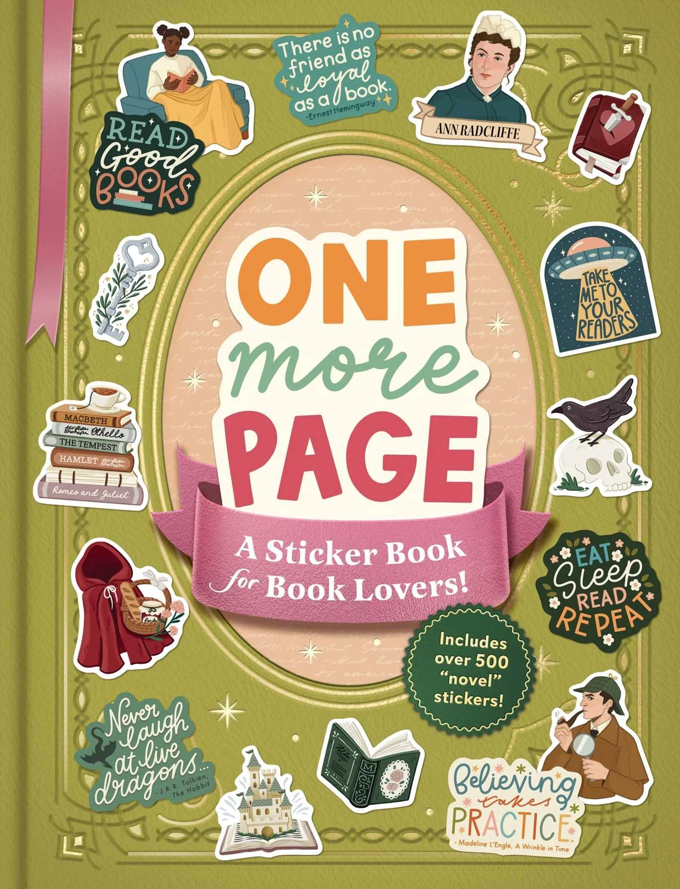One More Page: A Sticker Book for Book Lovers