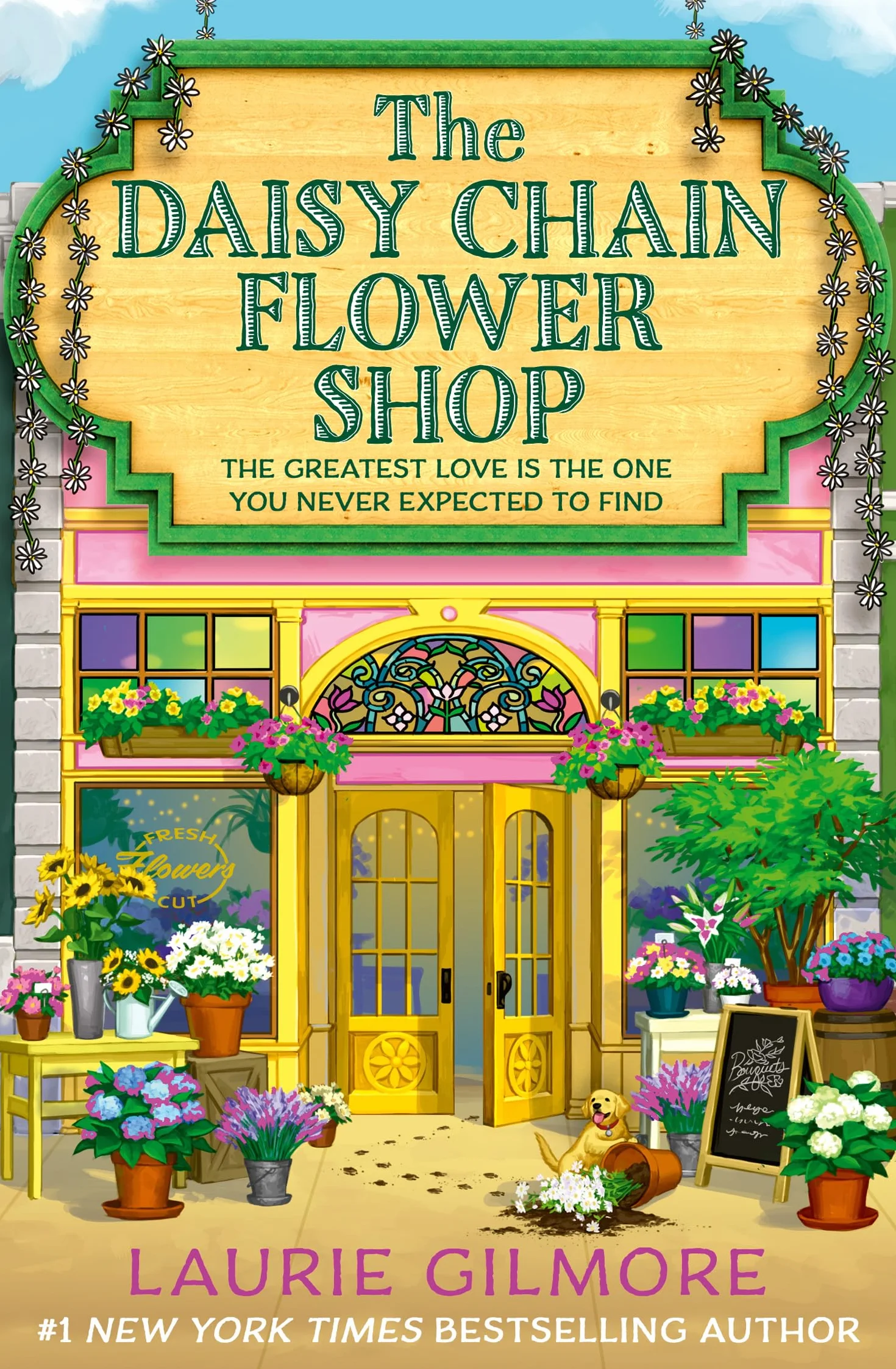 The Daisy Chain Flower Shop: Dream Harbor Romance Book 6 by #1 New York Times Bestselling Author
