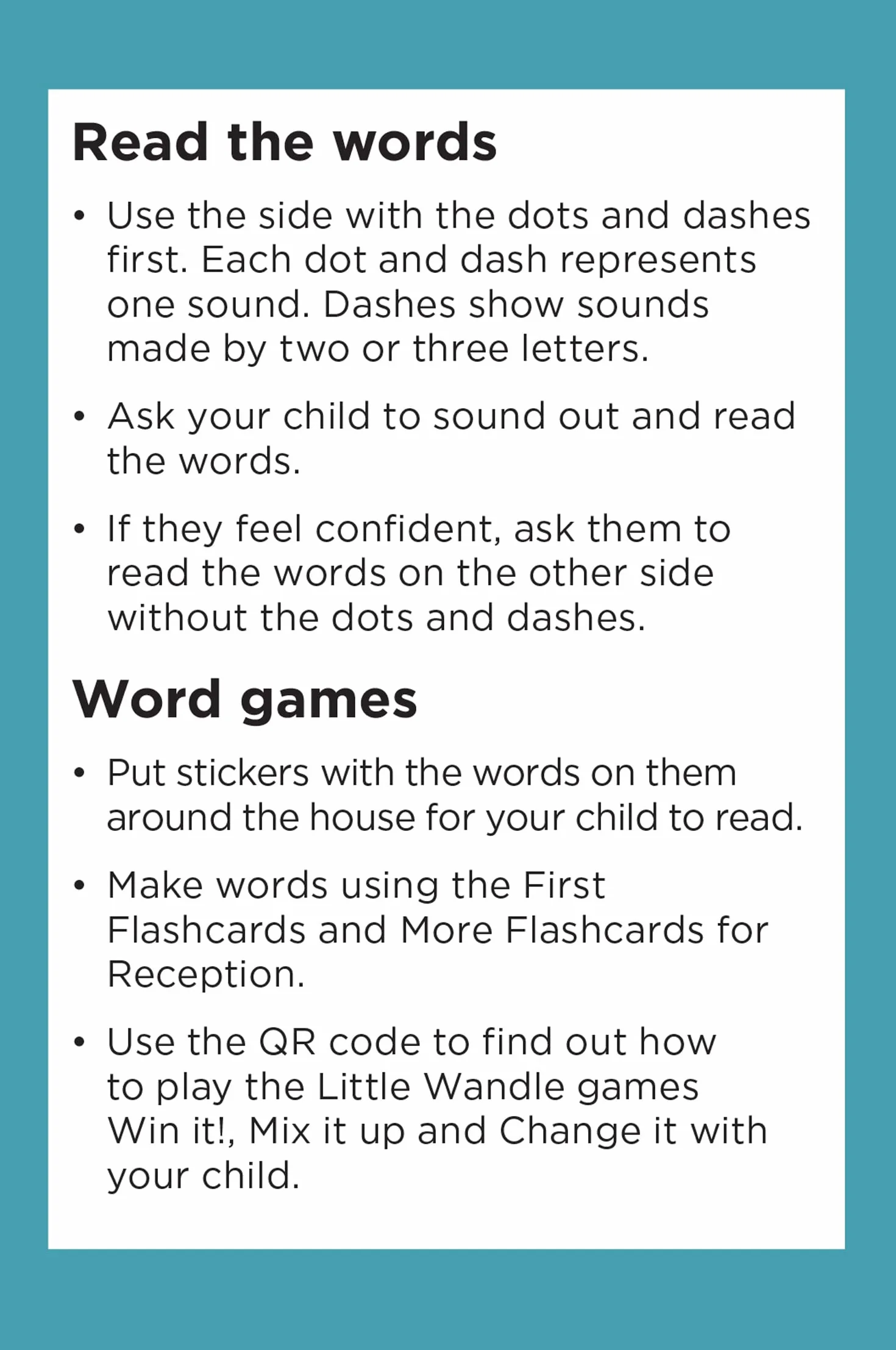 Little Wandle at Home More Phonics Flashcards for Reception: Phases 2 and 3