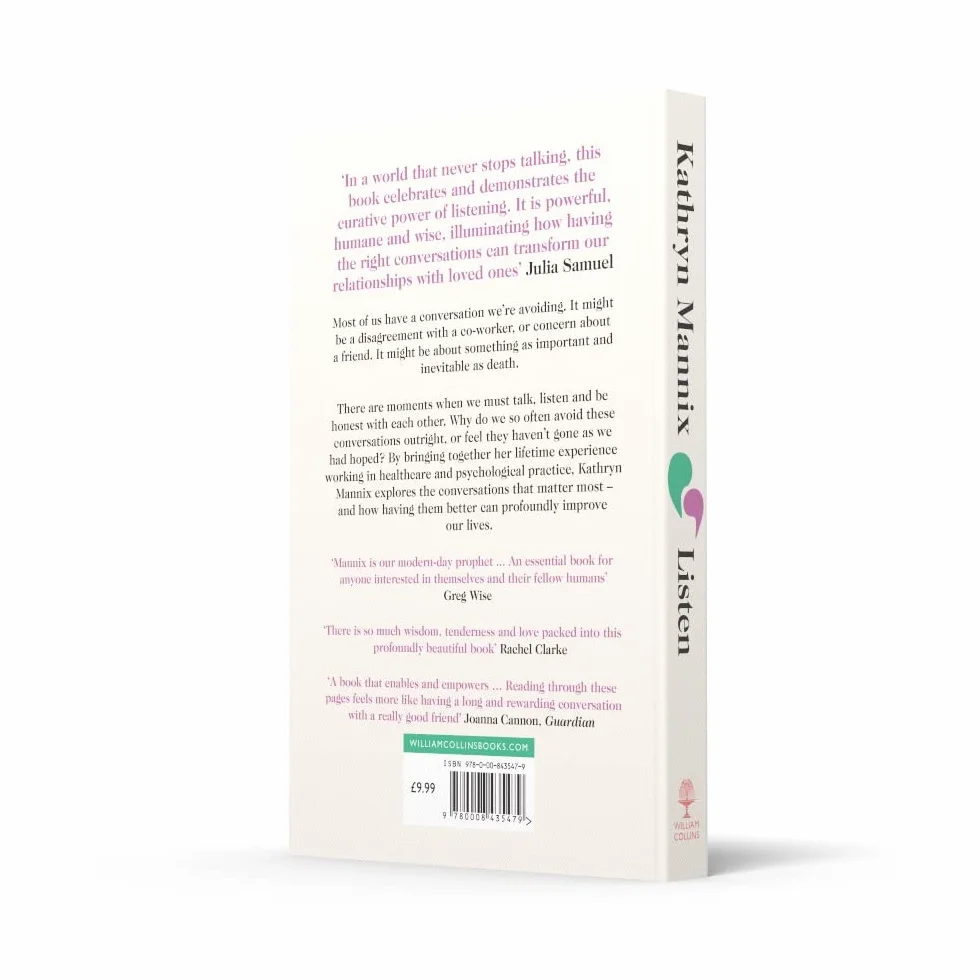 Listen: A Book About Life, Death, Relationships, Mental Health – Sunday Times Bestseller
