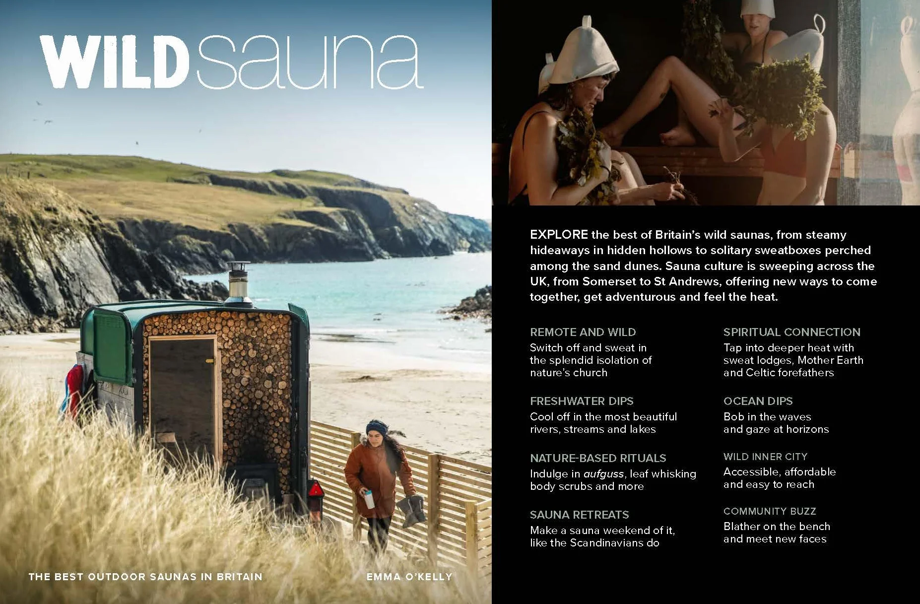 Wild Sauna: The 100 Best Outdoor Sweats & Cold Dips in Britain