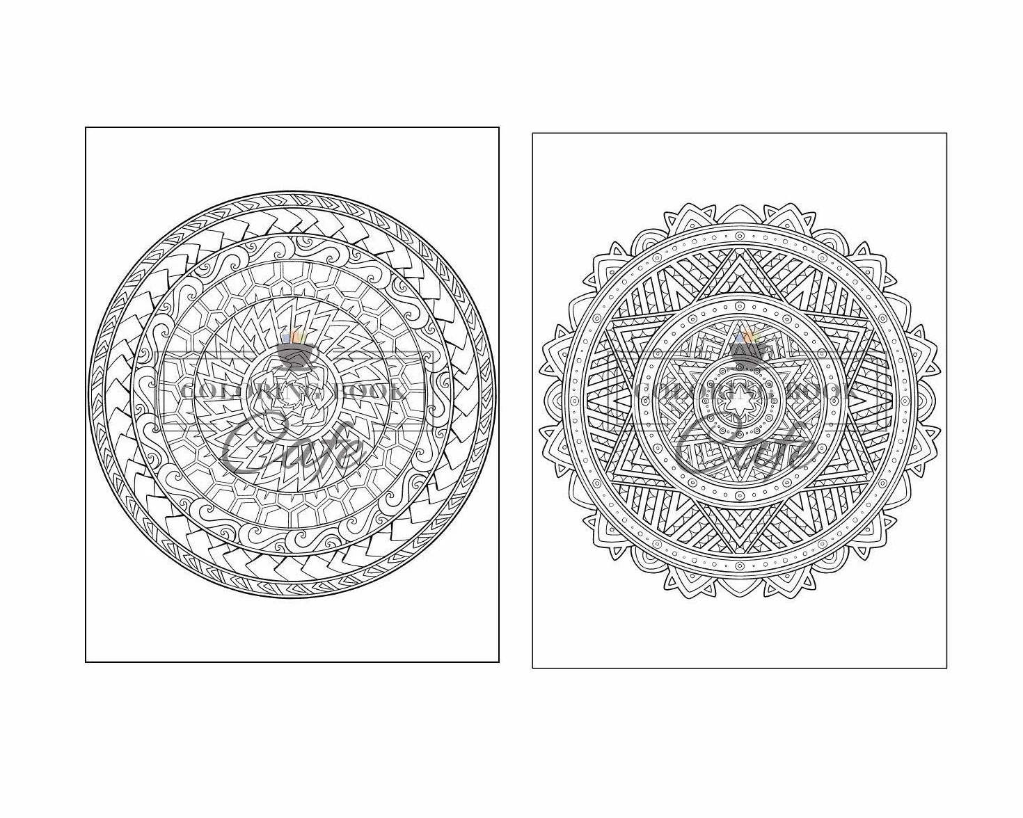 125 Mandalas: An Adult Coloring Book Featuring 125 of the World’s Most Beautiful Mandalas for Stress Relief and Relaxation