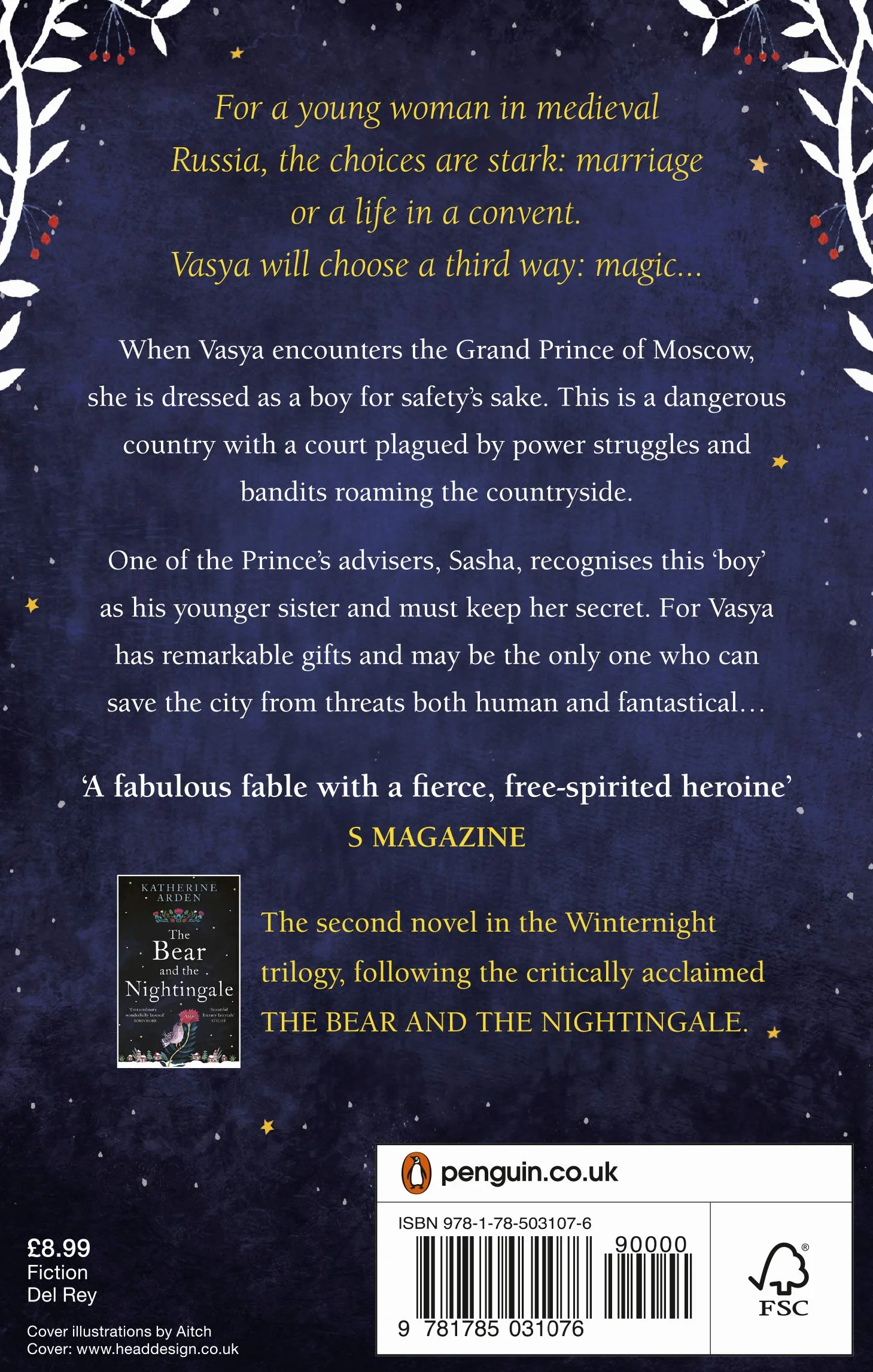 The Girl in The Tower: Winternight Trilogy
