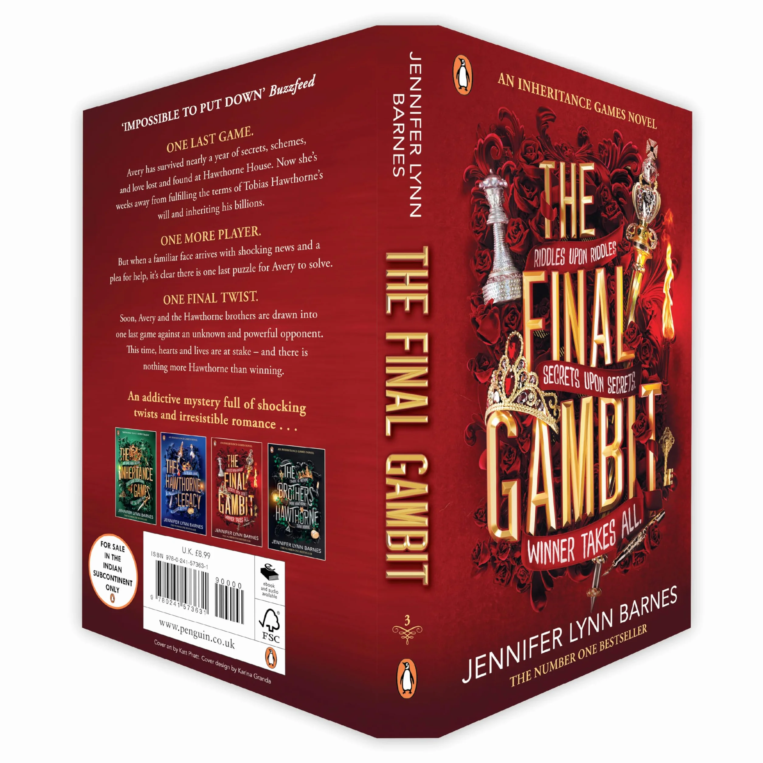 The Final Gambit: Mystery Thriller Book 3