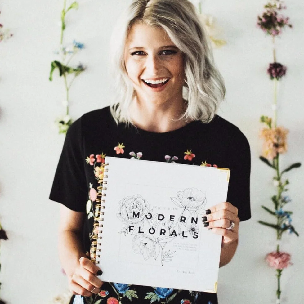 How To Draw Modern Florals: An Introduction To The Art of Flowers, Cacti, and More