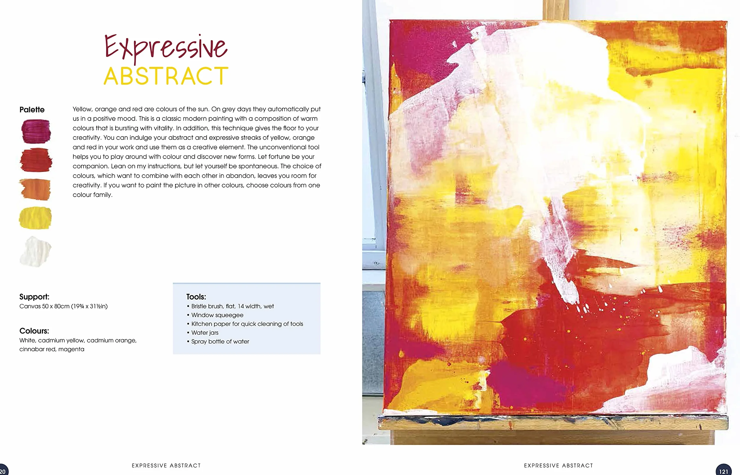 Abstract Painting: 20 Projects & Creative Techniques in Acrylic & Mixed Media