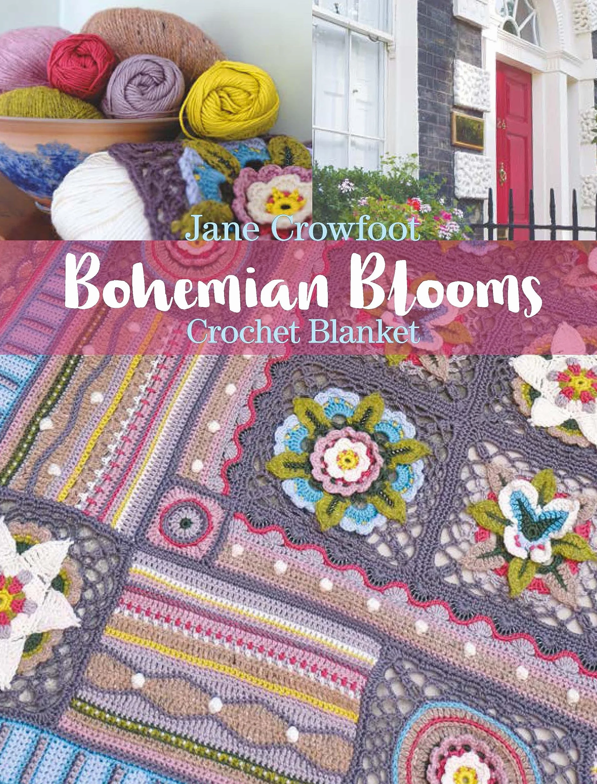 Bohemian Blooms Crochet Blanket