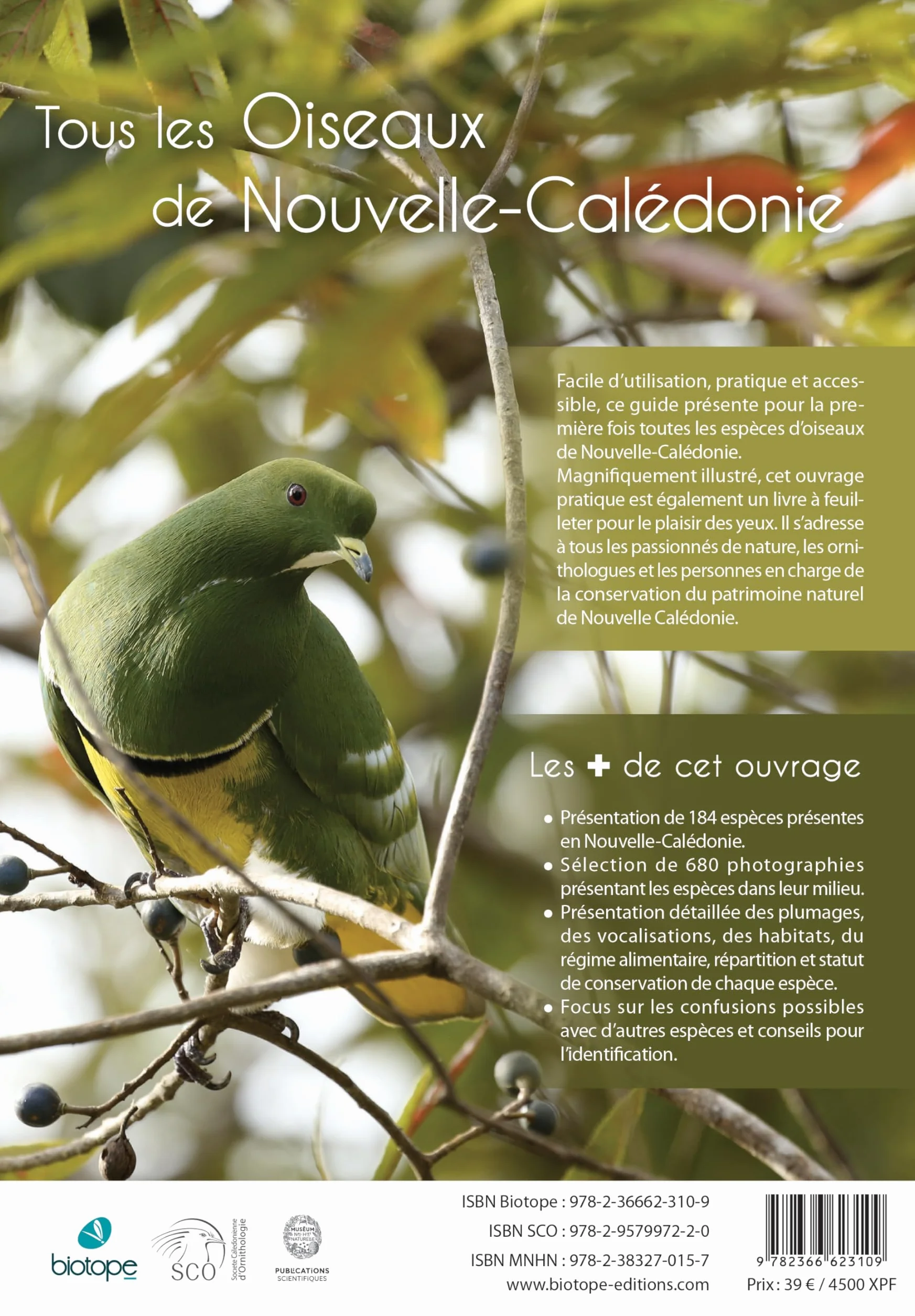 Guide des Oiseaux de Nouvelle-Calédonie: Grande Terre, Iles Loyauté et archipels éloignés