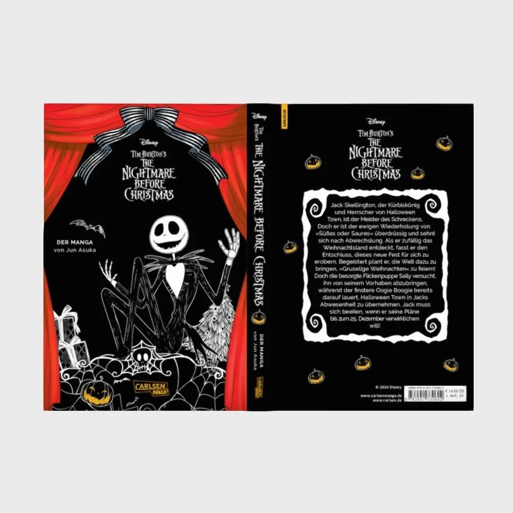 The Nightmare Before Christmas: Der Manga - Schaurig-schöne Manga-Adaption des Tim Burton-Klassikers