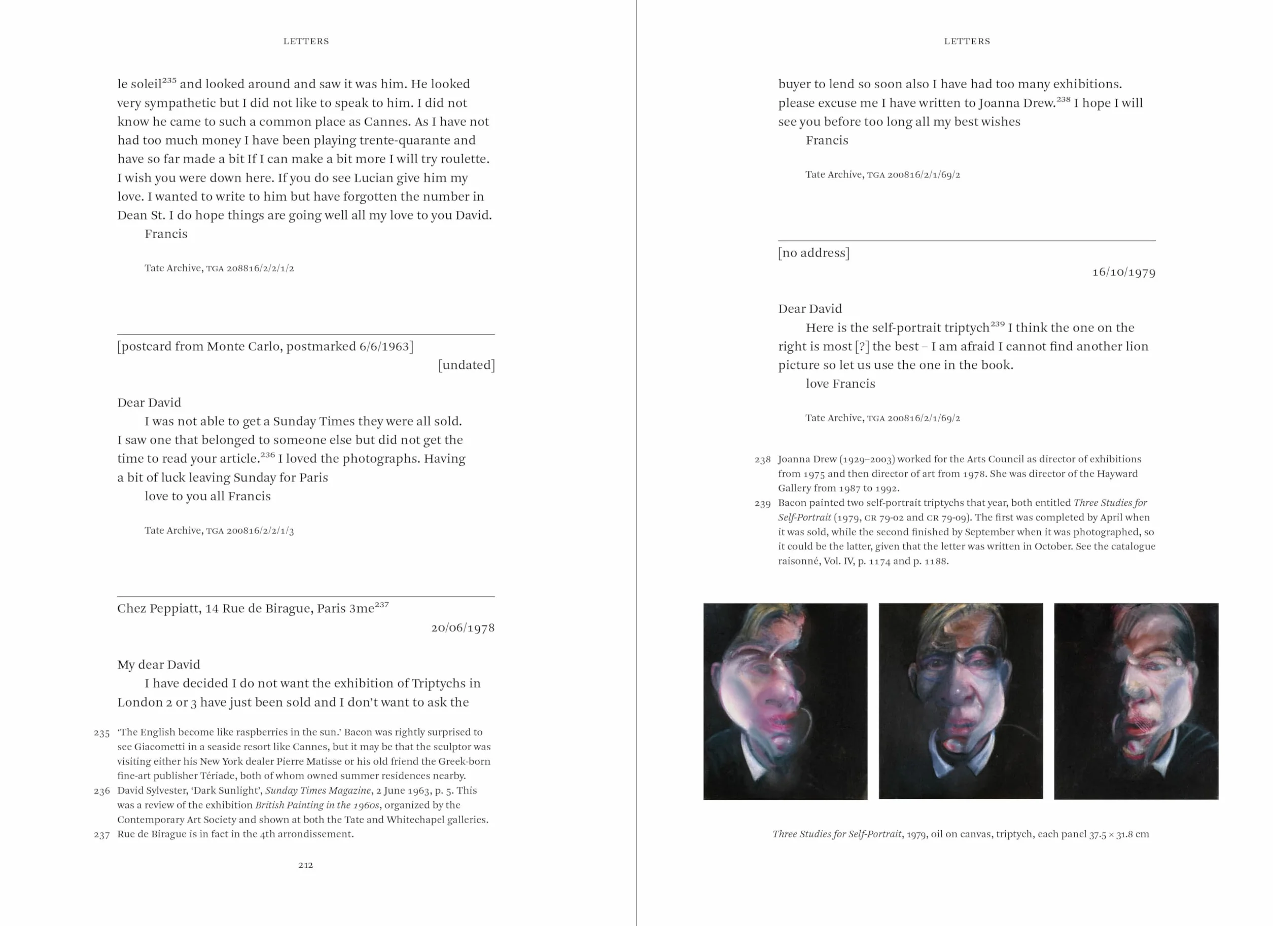 Francis Bacon: A Self-Portrait in Words /anglais