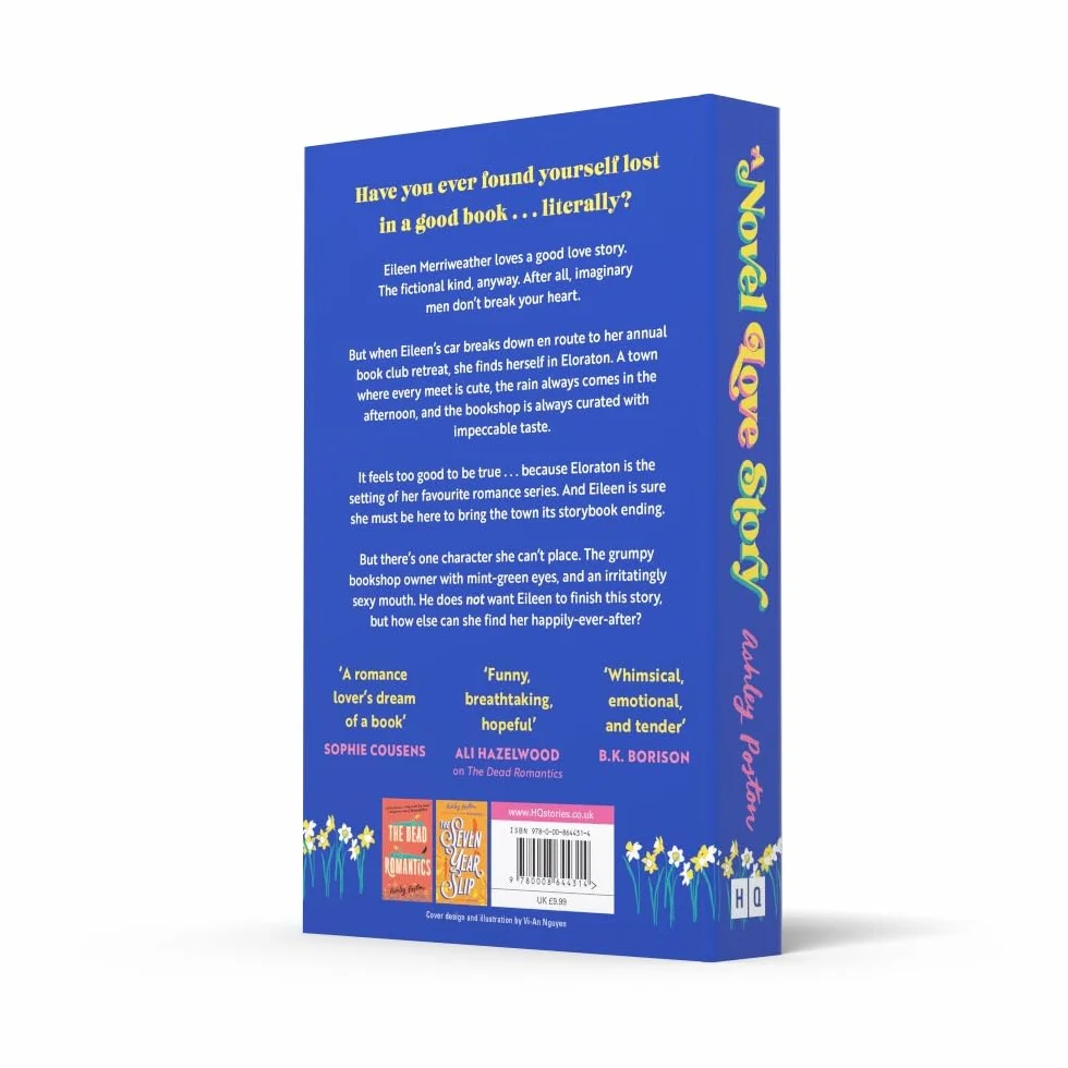 A Novel Love Story: The magical enemies-to-lovers, grumpy x sunshine rom-com from the bestselling author of THE DEAD ROMANTICS!