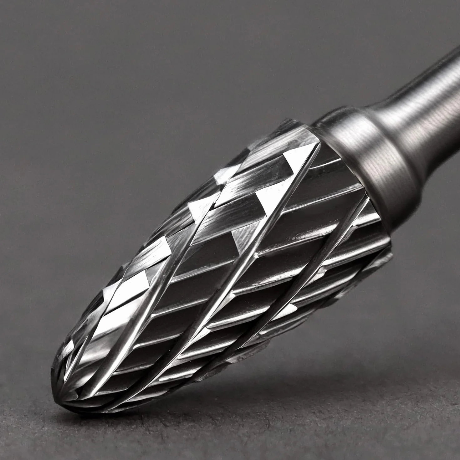 QWORK® 10 szt. Zadziory z podwójnym cięciem z węglika, zestaw zadziorów obrotowych z węglika wolframu 3mm Shank 6mm głowica szlifierska do DIY rzeźba polerowanie metalu grawerowanie