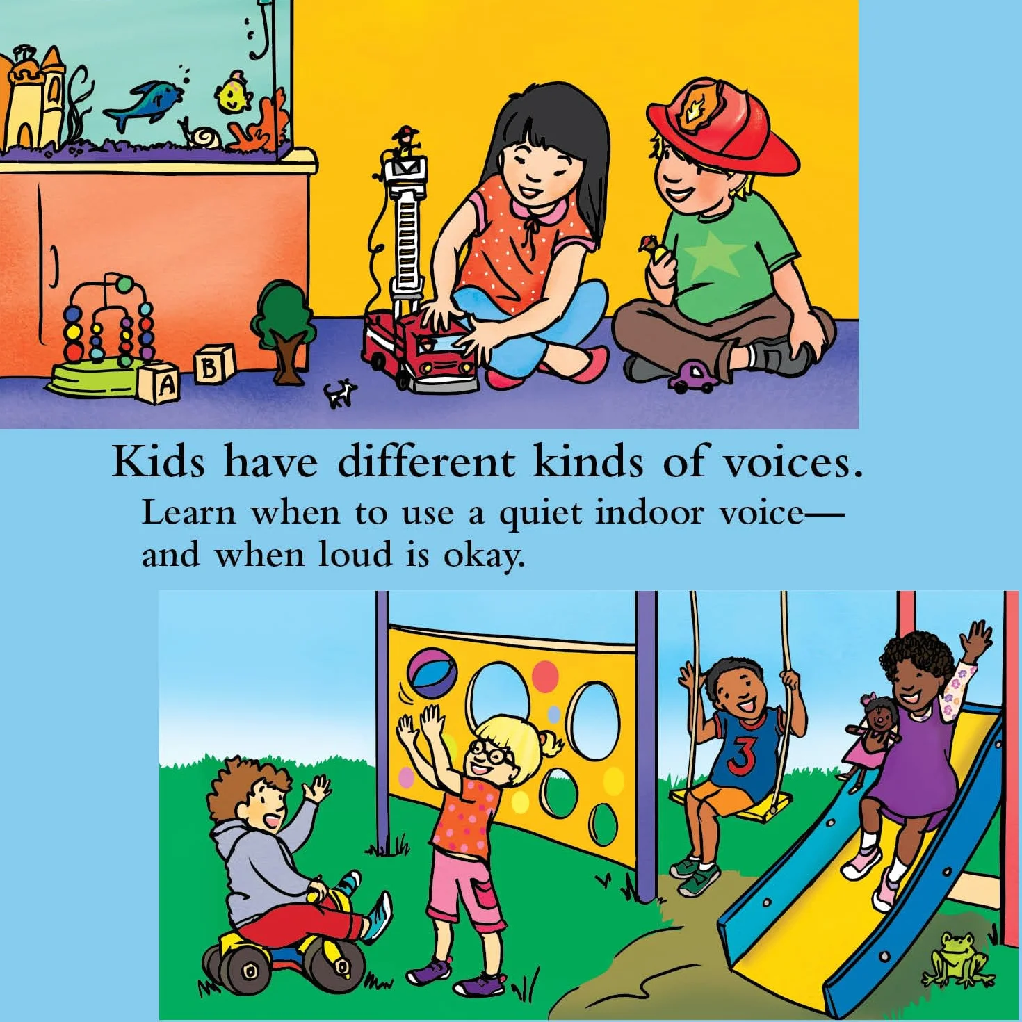 Voices Are Not for Yelling Board Book