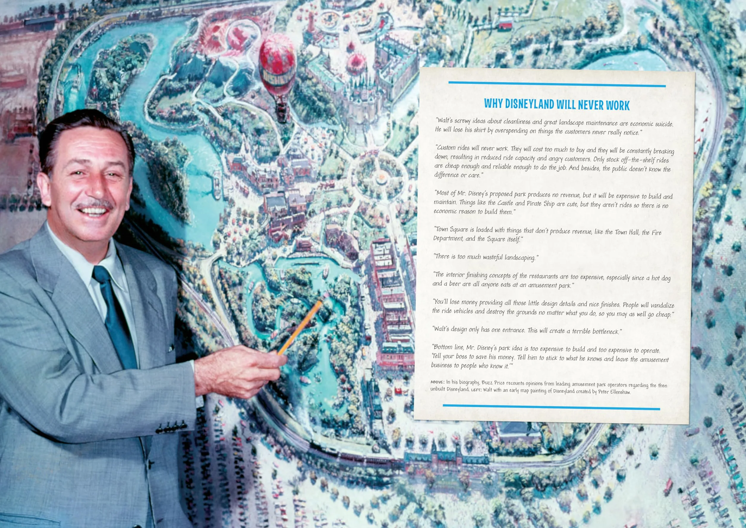 Walt's Disneyland: A Walk in the Park with Walt Disney