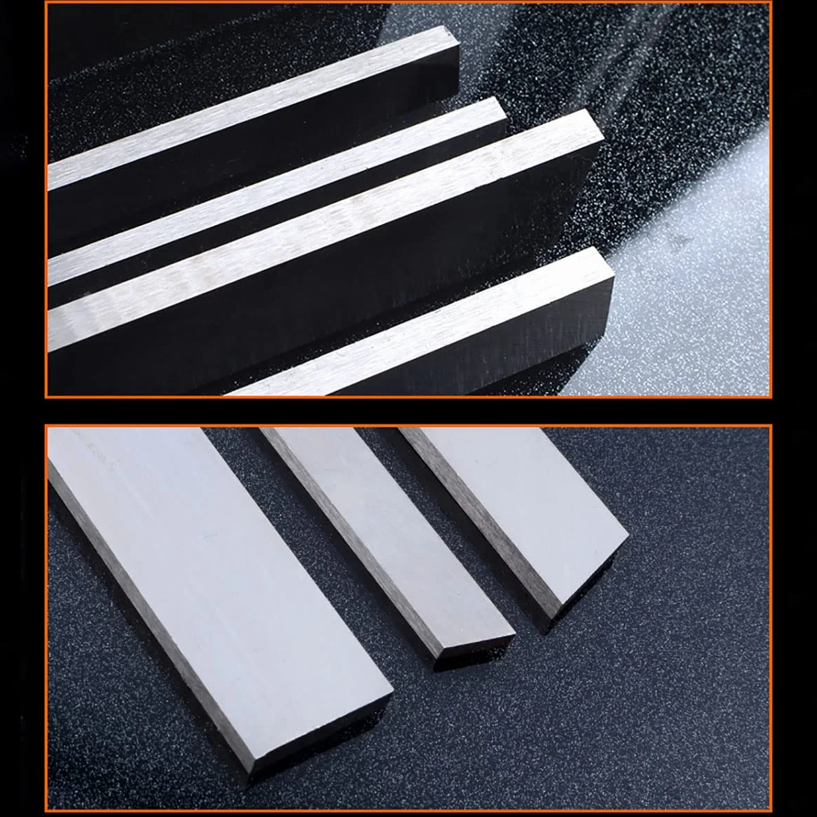 Tokarka CNC HSS płaskownik kwadratowy twardość HRC 66-69 stal szybkotnąca narzędzie tokarskie 6 x 8 x 200mm
