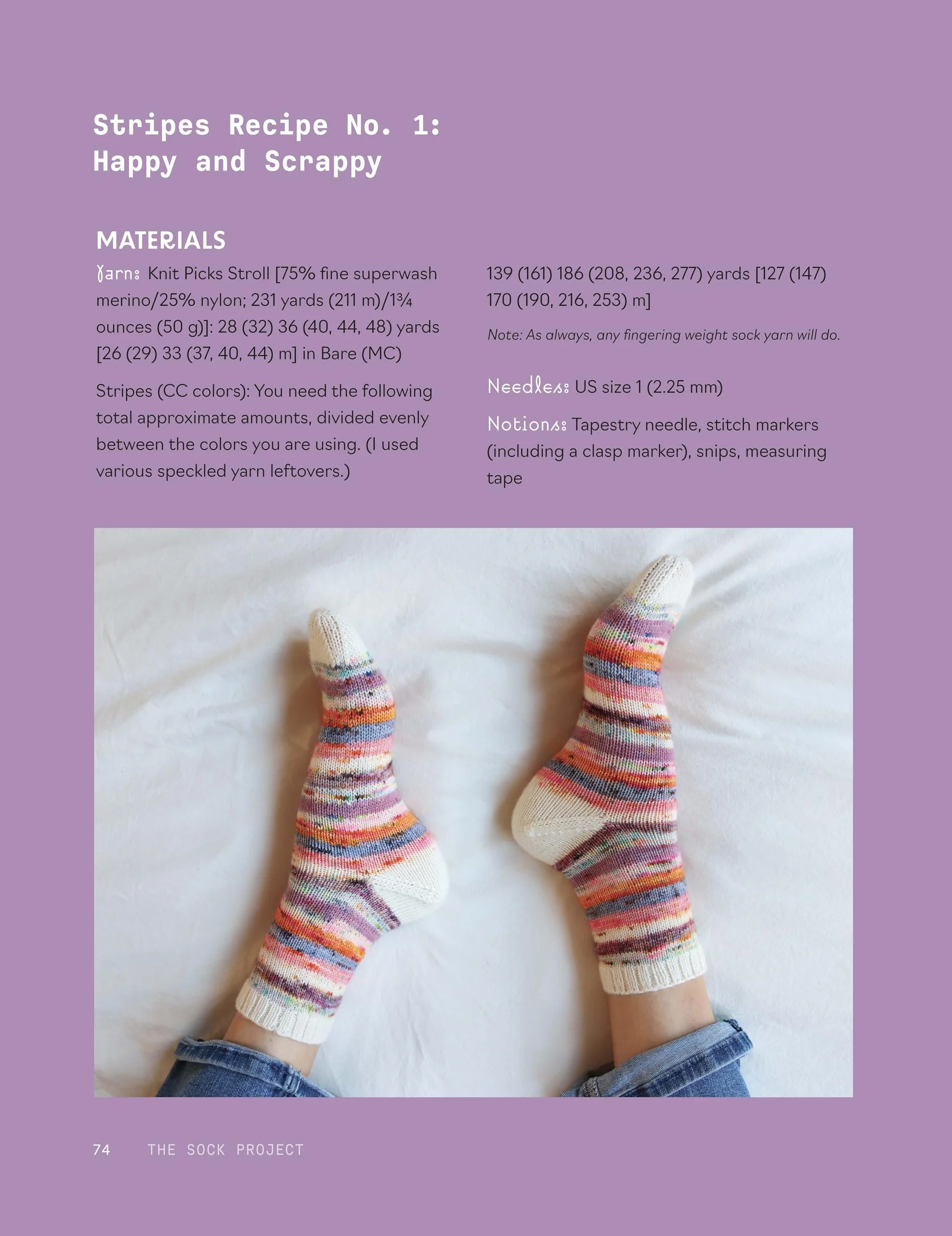 The sock project: Colorful, Cool Socks to Knit and Show Off