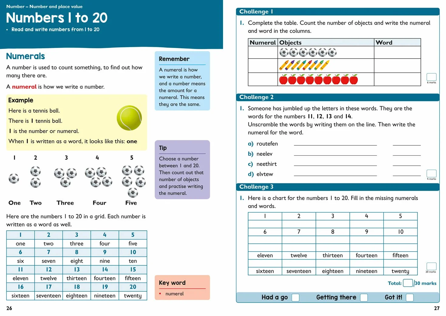 Year 1 Maths and English KS1 Targeted Study & Practice Book: Ideal for use at home