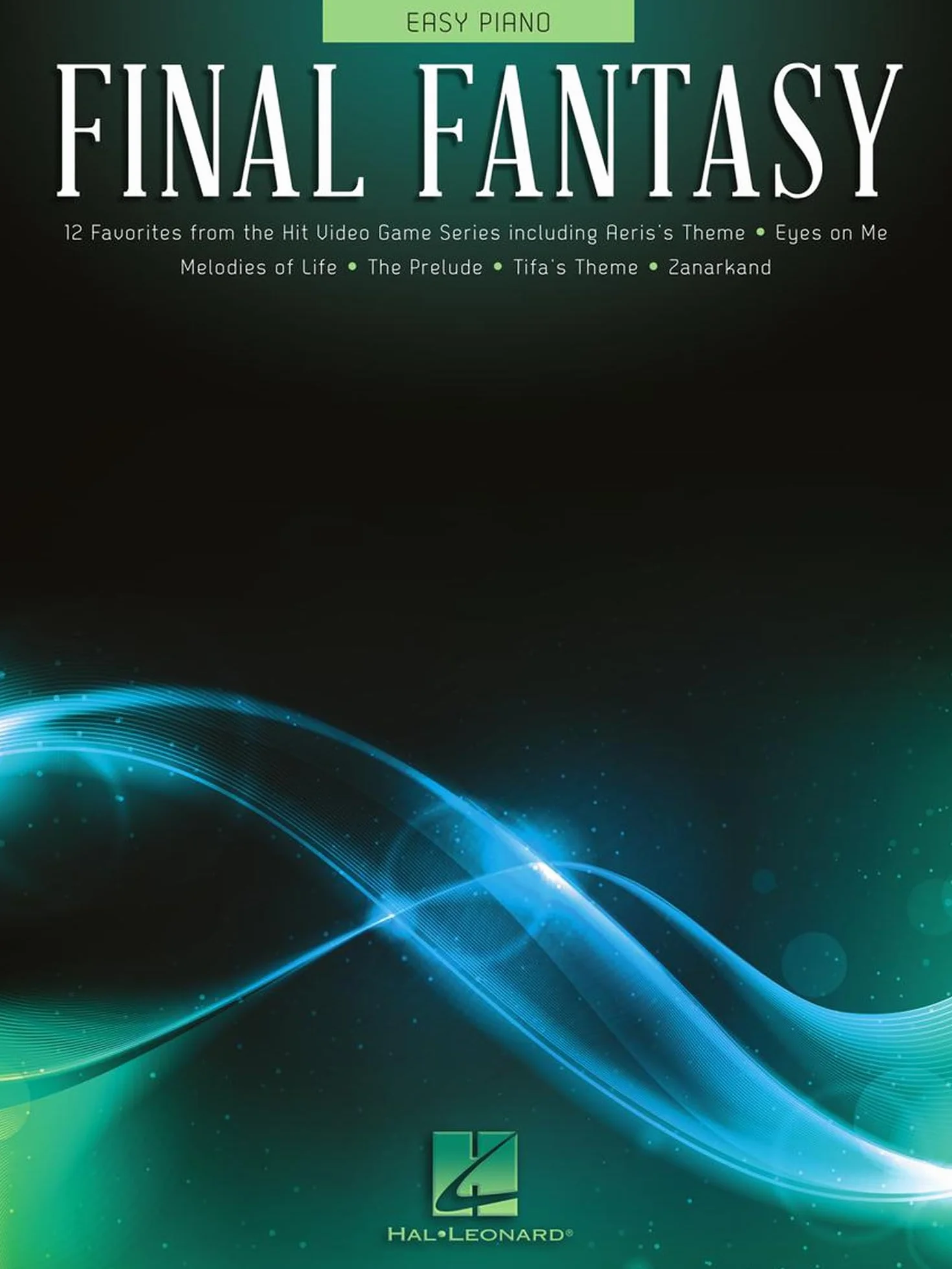 Final Fantasy Easy Piano Songbook 12 Video Game Sheet Music Favorites Including Aeris's Theme